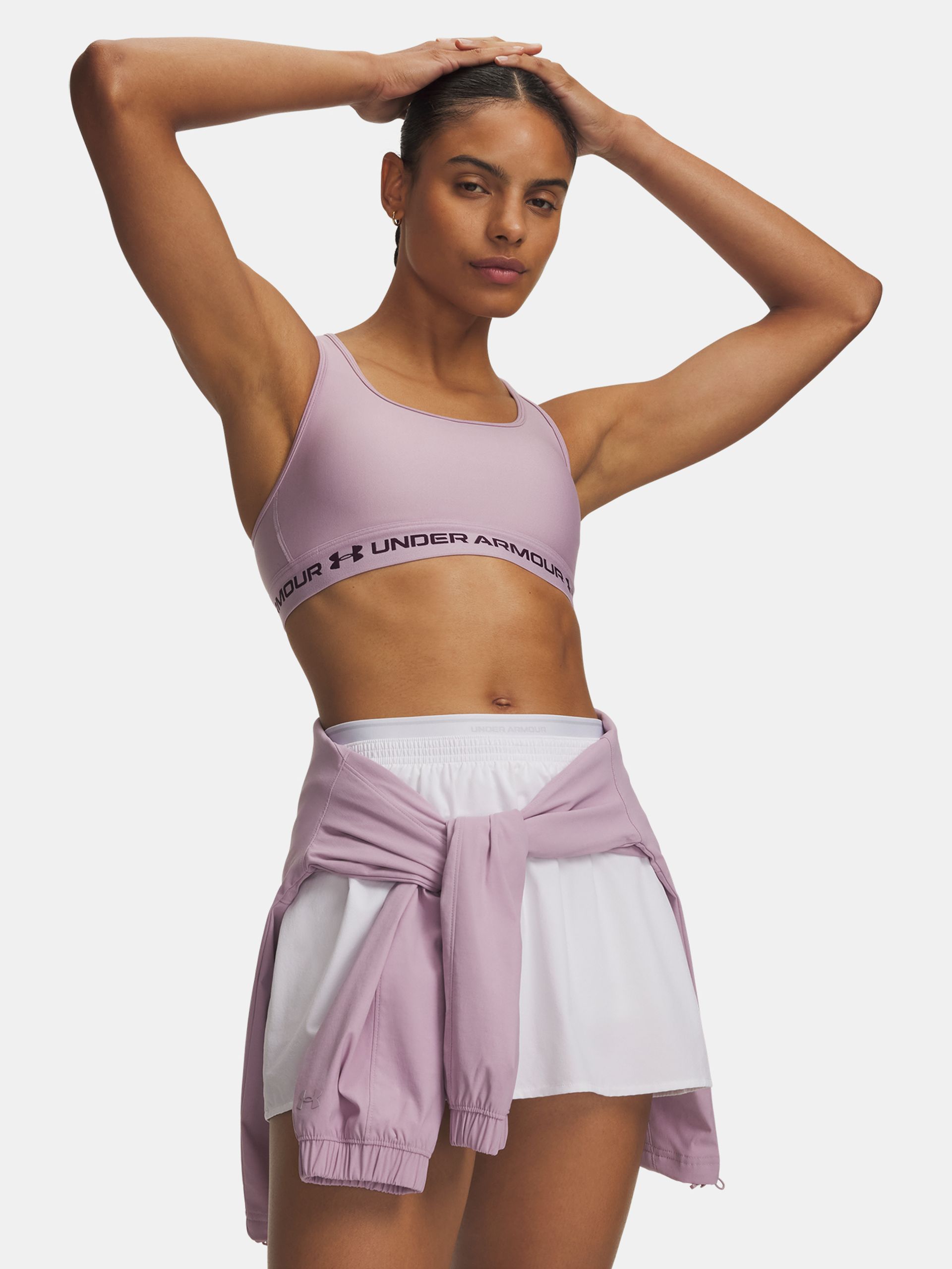 Sieviešu krūšturis Under Armour Crossback Mid Bra - 001