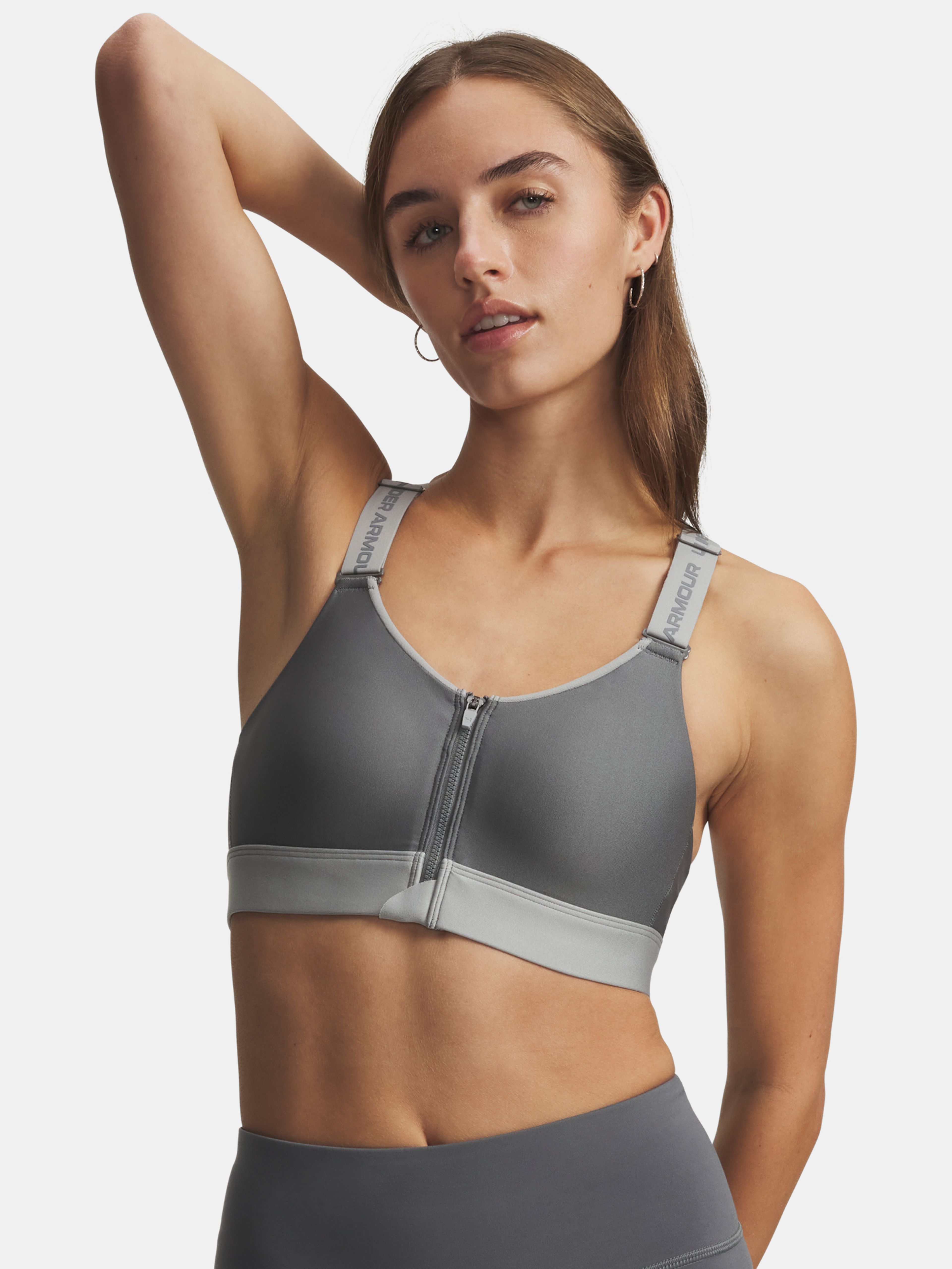 Női melltartó Under Armour UA Infinity High Zip 2.0 Bra