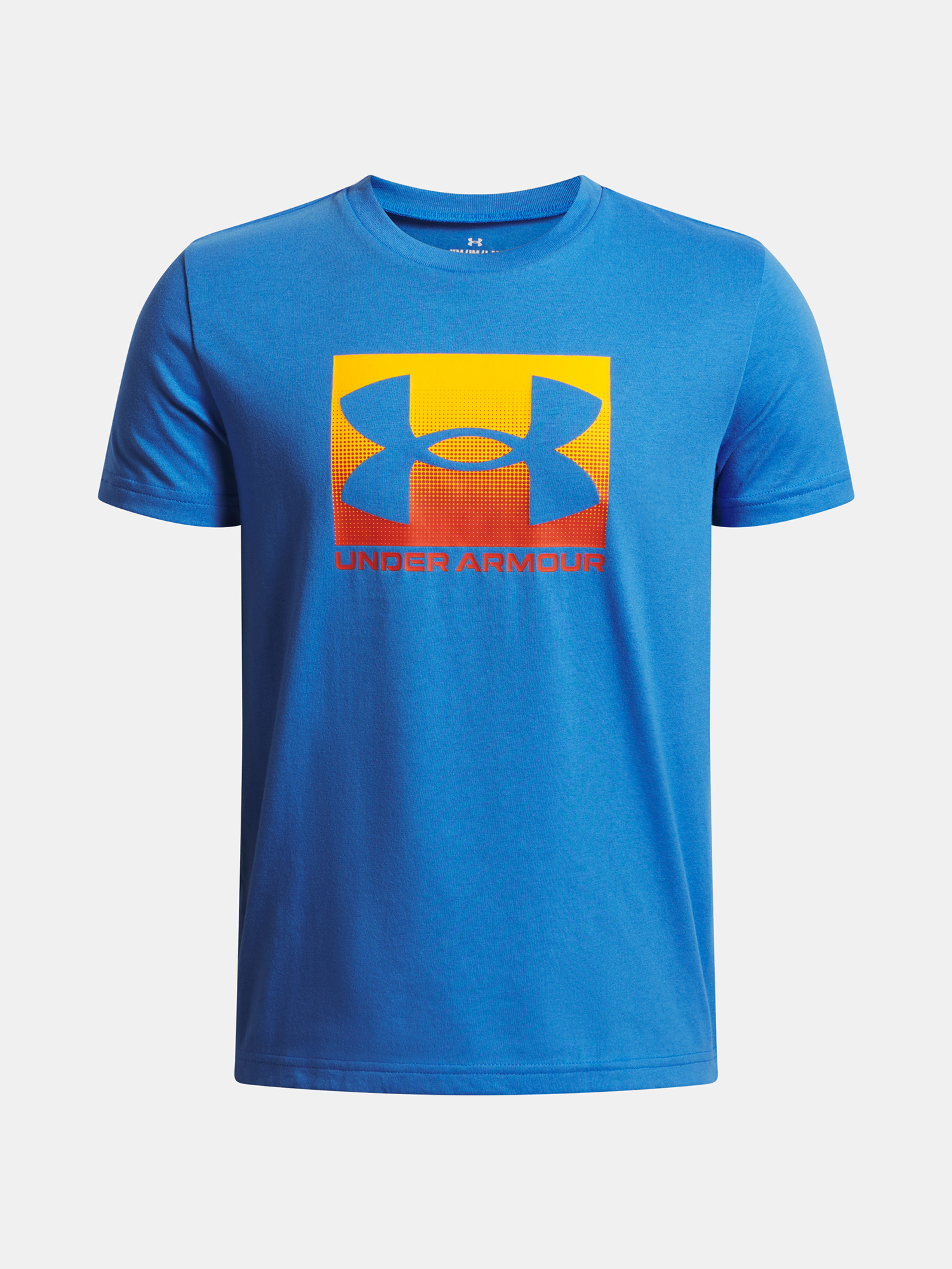 Chlapčenské tričko Under Armour UA B BOXED SPORTS UPDATE SS-BLU