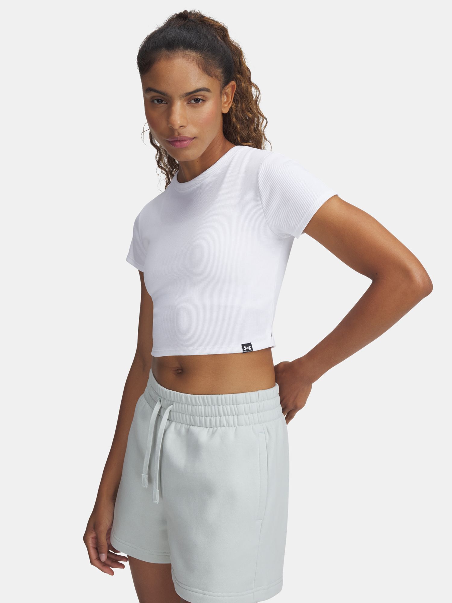 Dámské tričko Under Armour UA Rival Rib Baby Tee | underarmour.cz