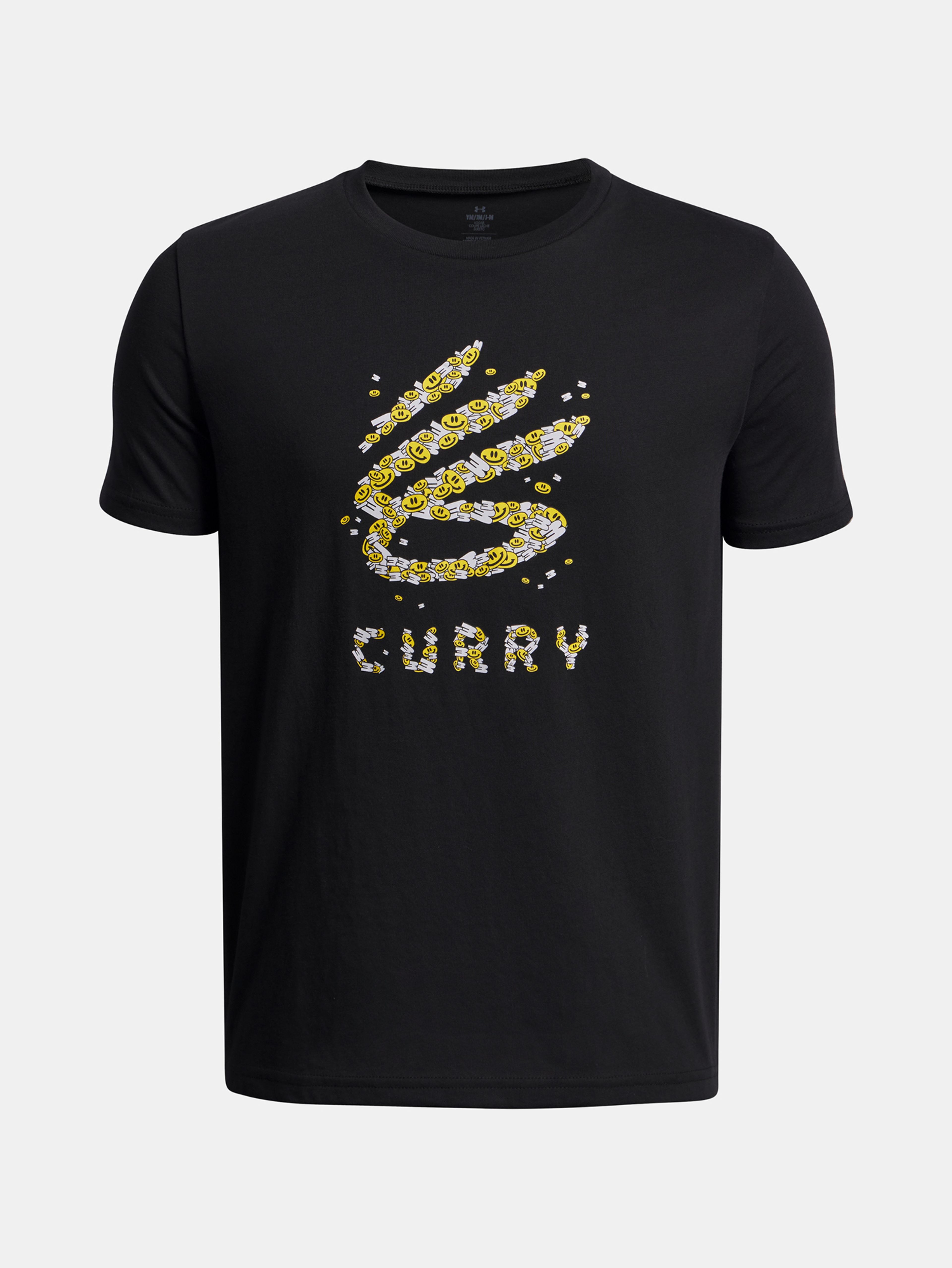 Fiú póló Under Armour Curry Trend Tee 1-BLK