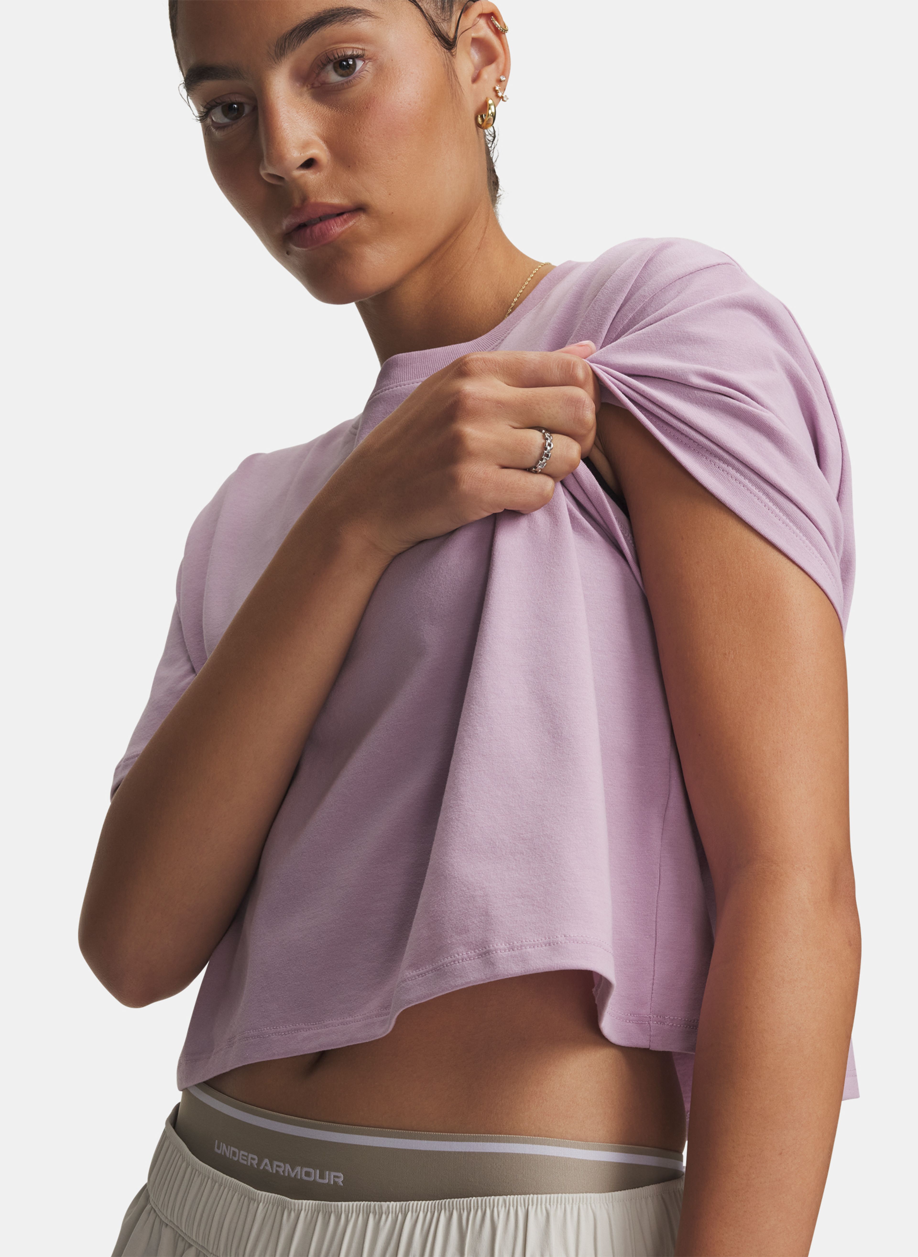 Ženska majica Under Armour UA Rival Boxy Tee Solid - 003
