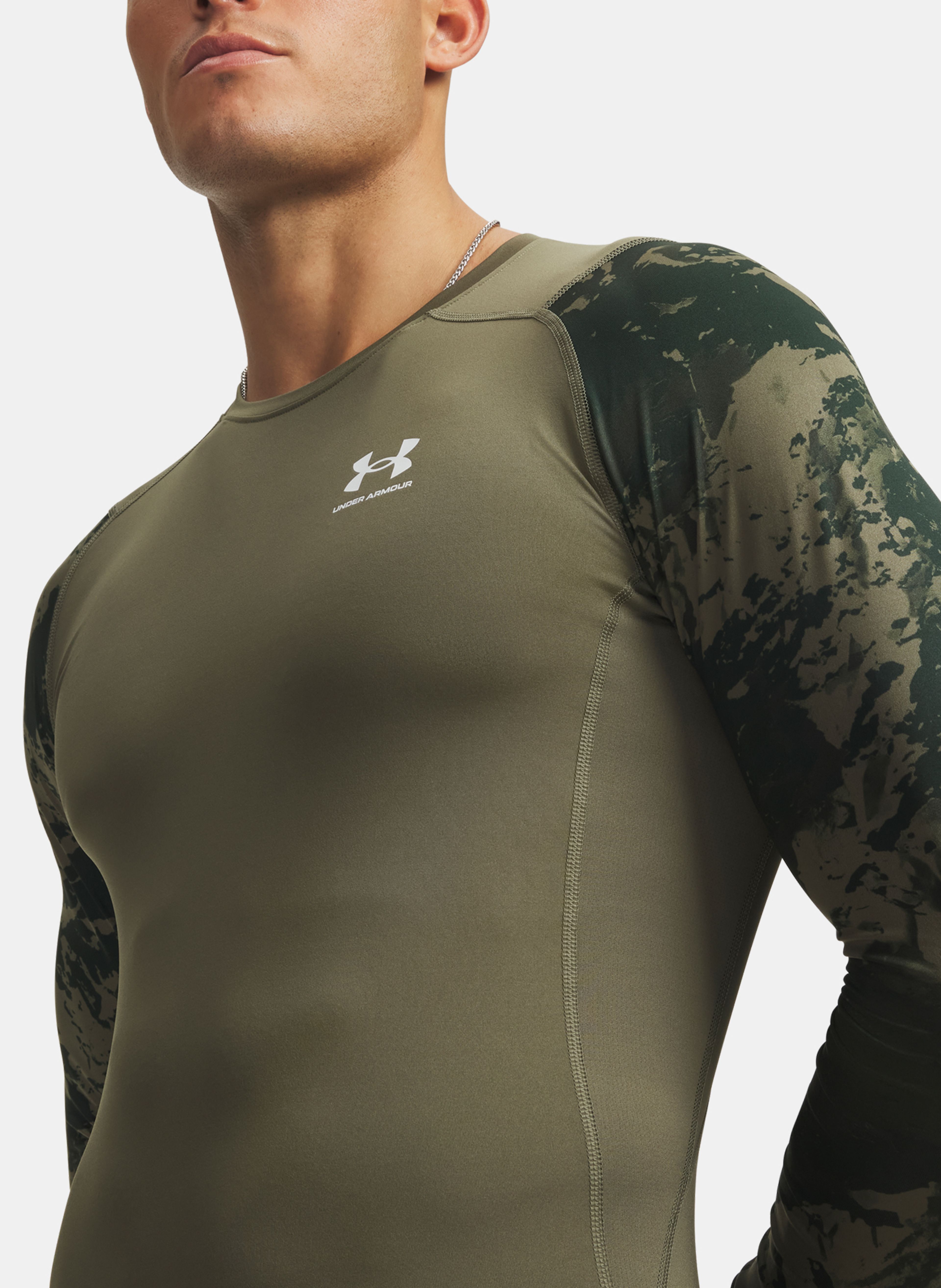 Vyriški marškinėliai Under Armour UA HG Armour Comp CB LS - 003