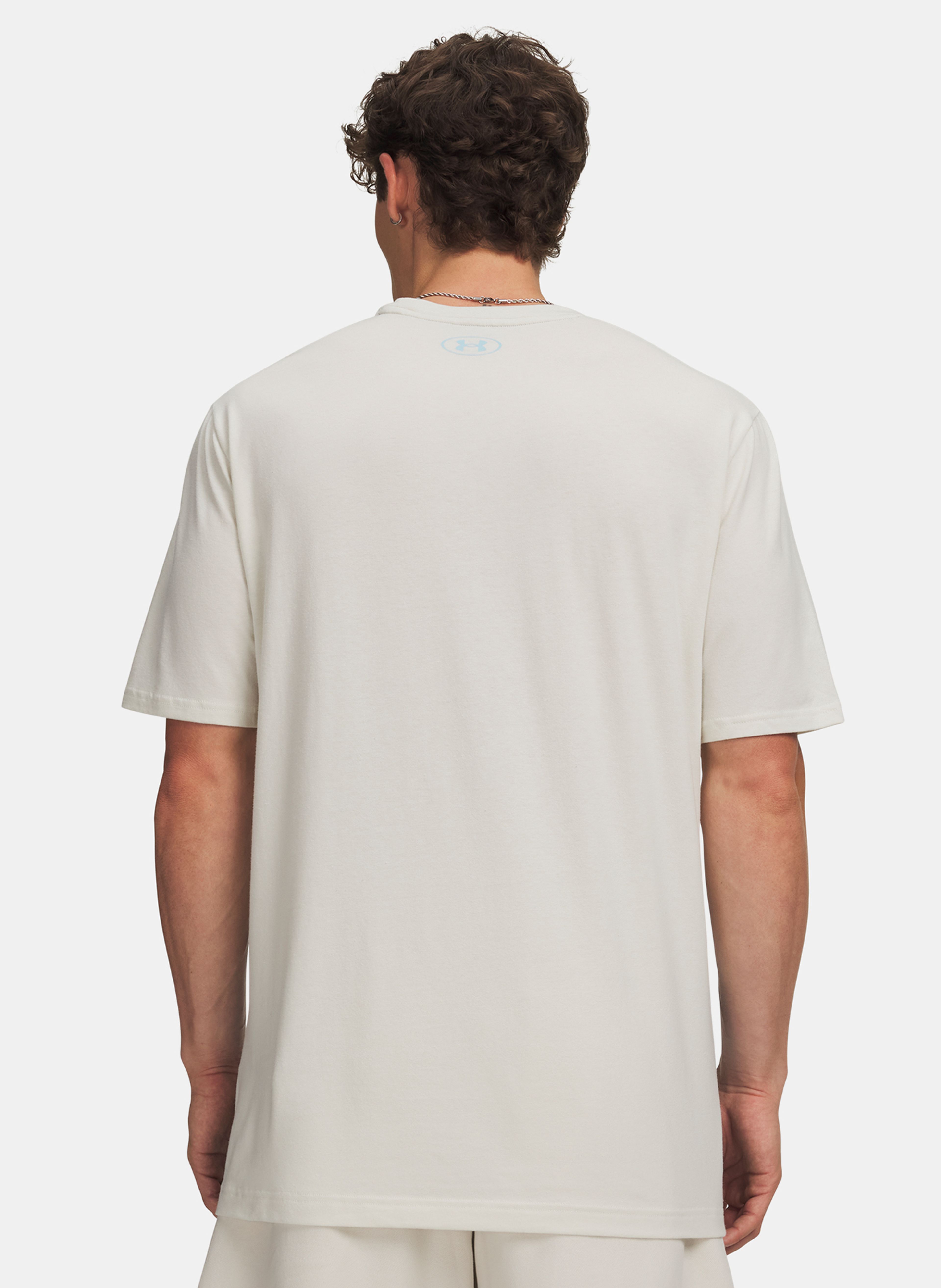 Pánské tričko Under Armour UA M 60/40S BLEND LOGO SS - 002