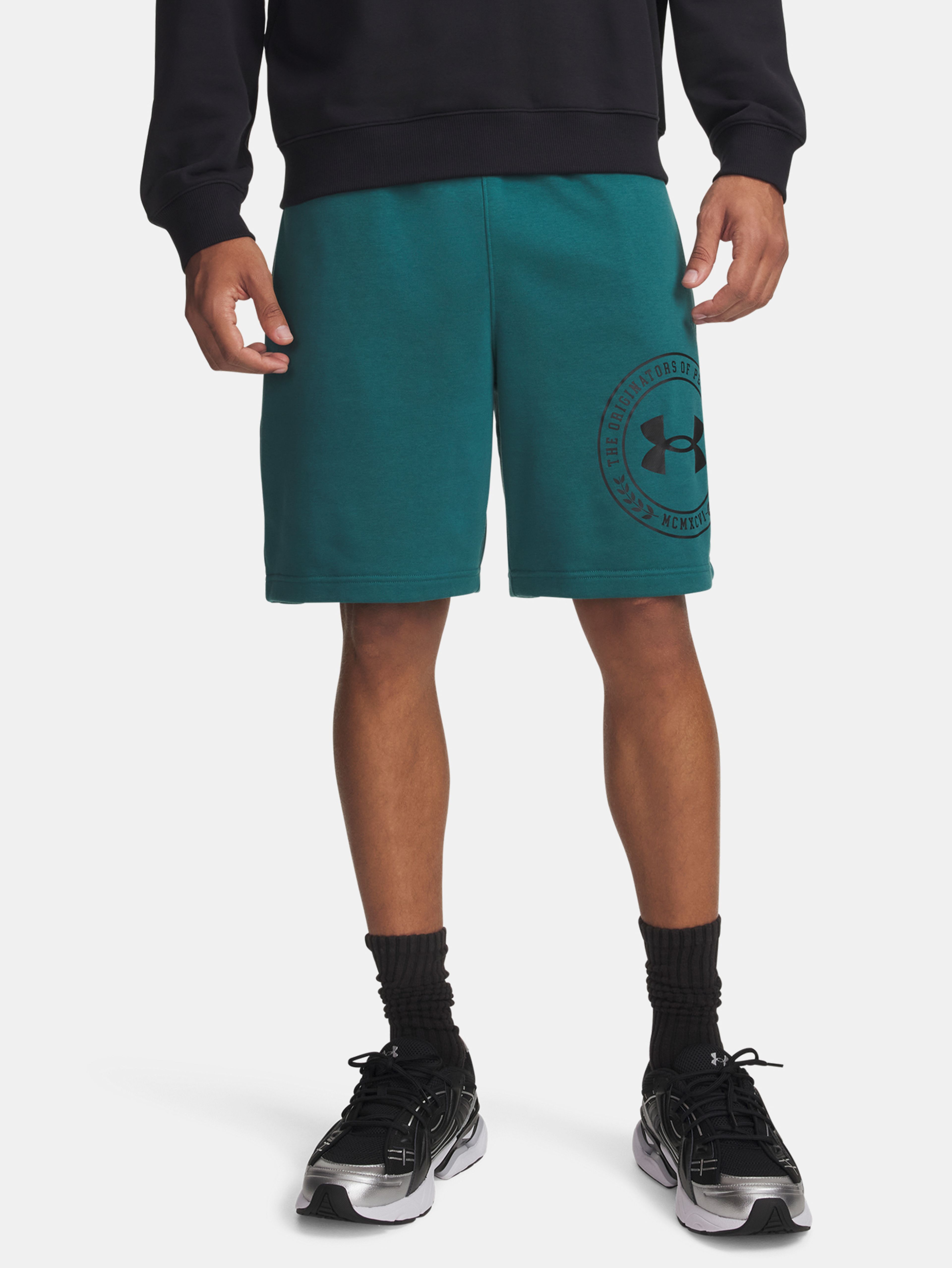 Pánske kraťasy Under Armour UA Rival LW Graphic Shorts-GRN