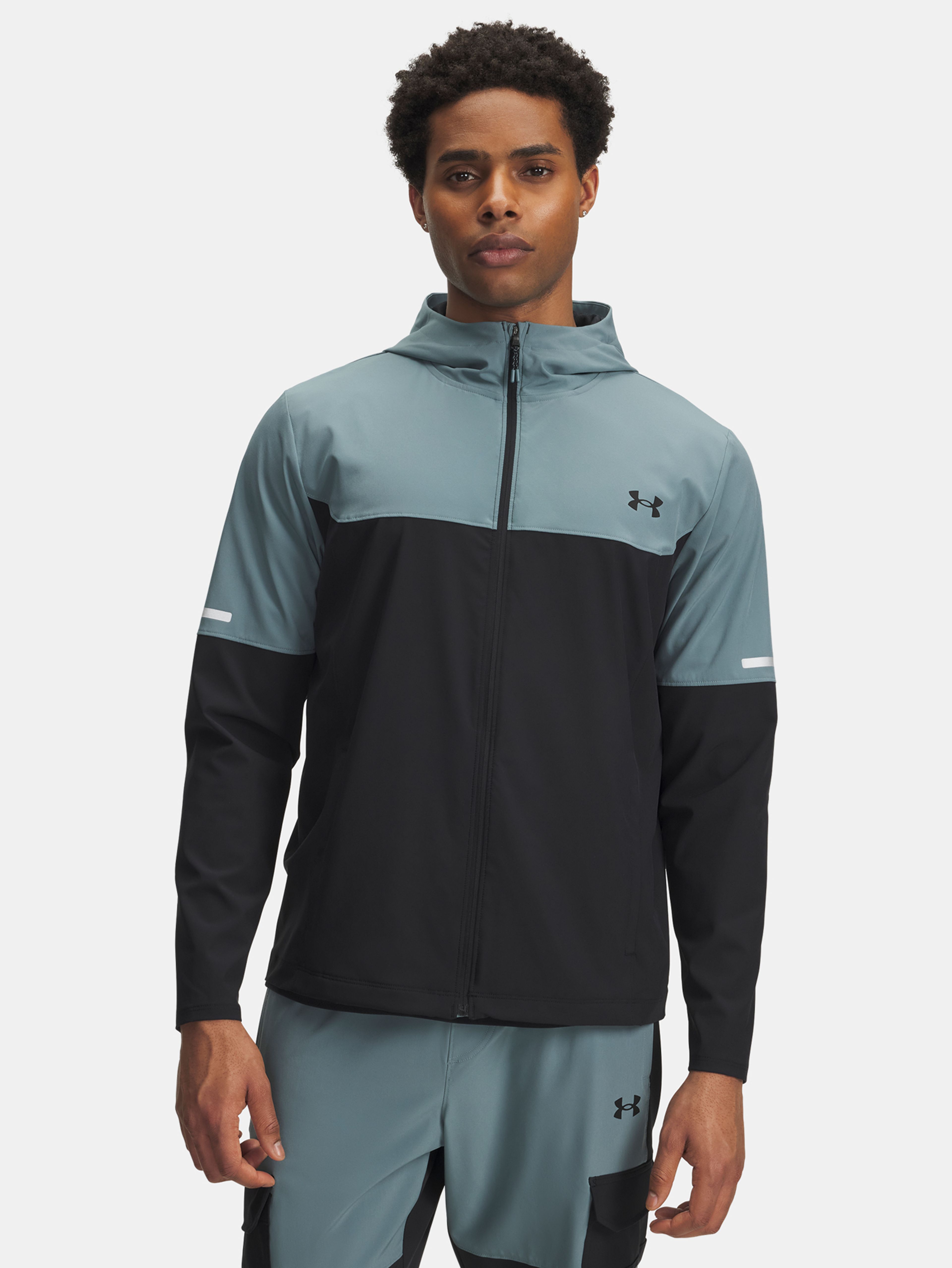 Moška jakna  Under Armour UA Tech Utility Woven Jckt-BLK