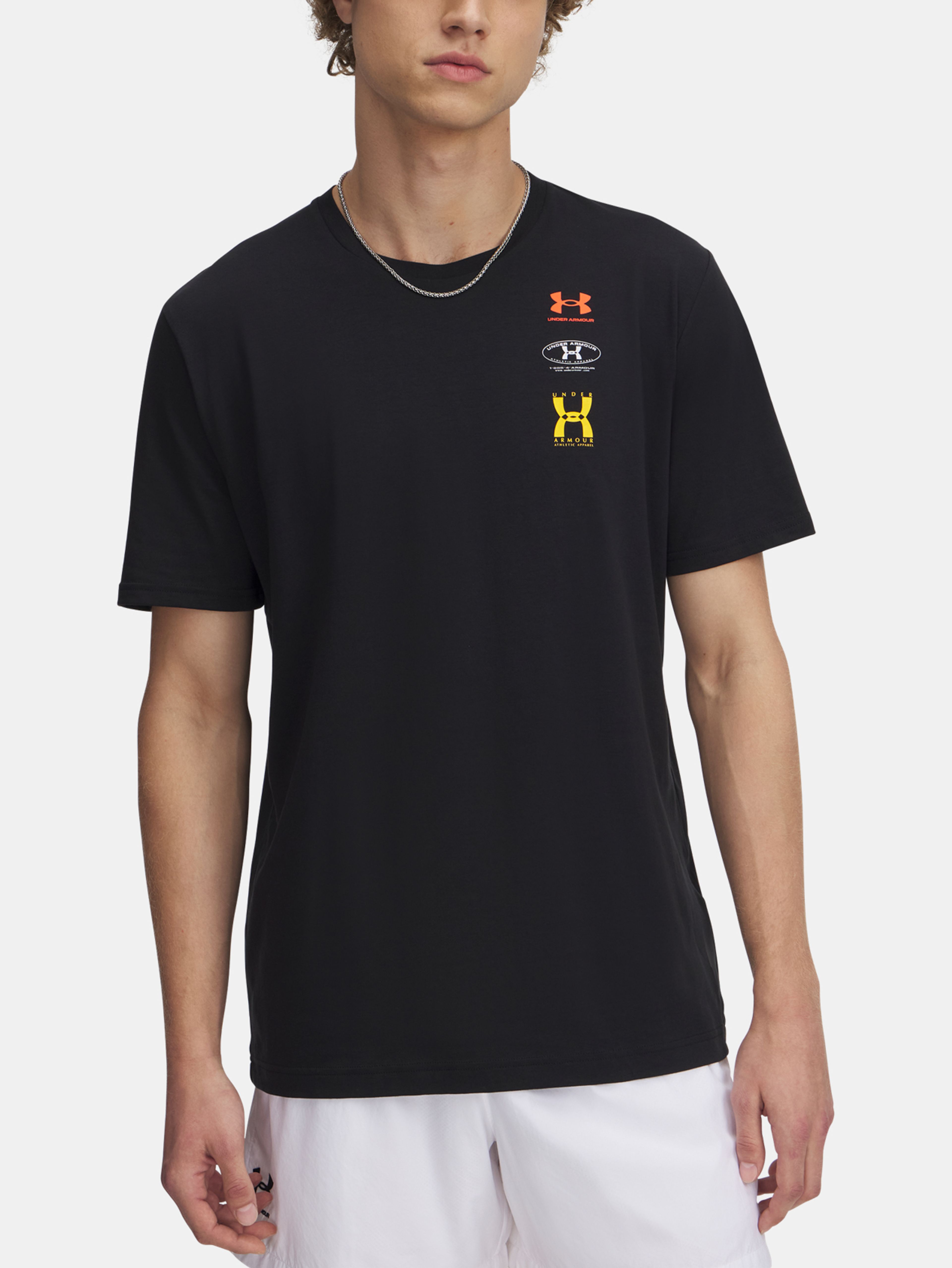 Férfi póló Under Armour UA M 60/40S EVOL LOGO SS