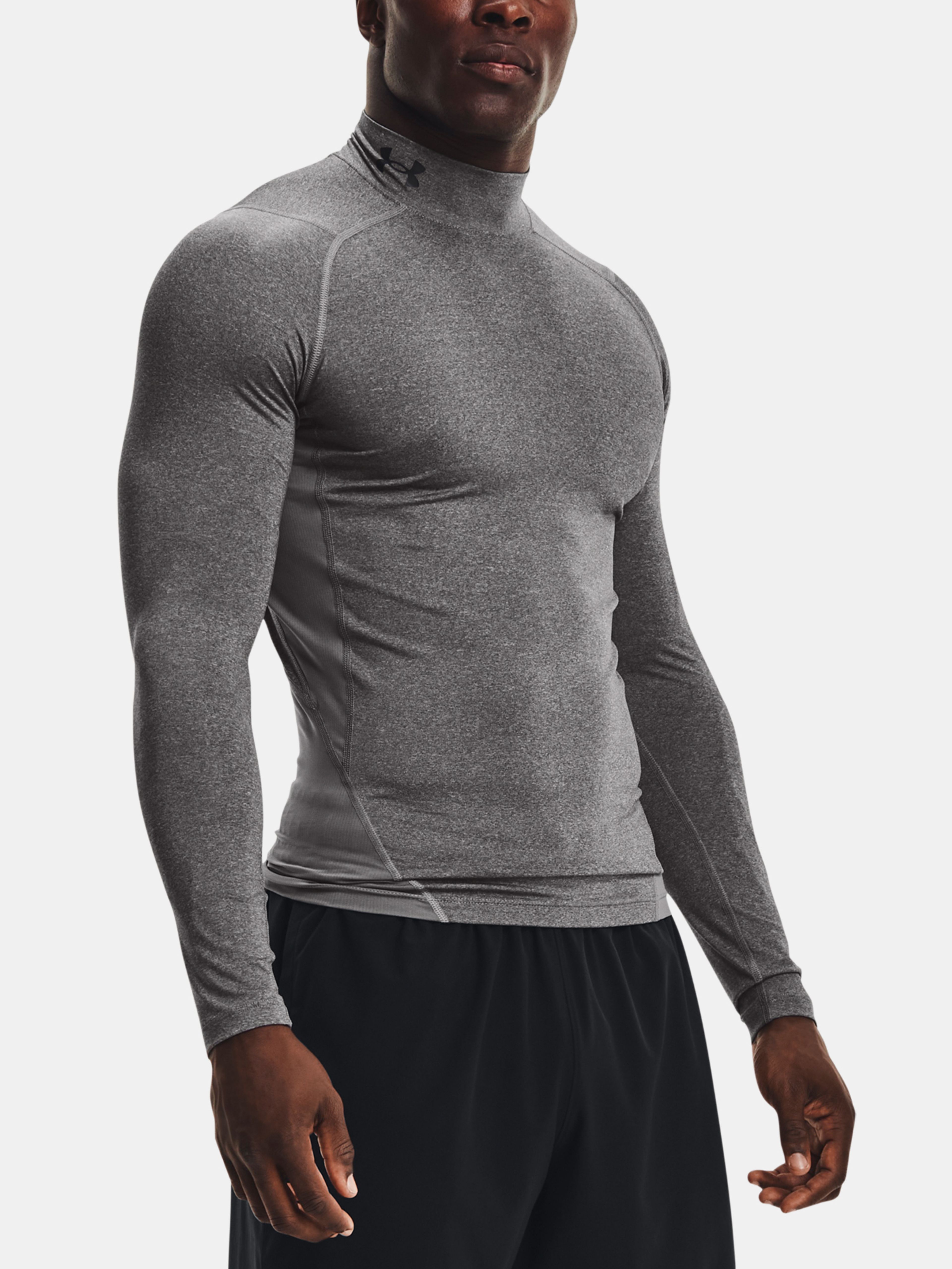 Férfi póló Under Armour HG Armour Comp Mock LS