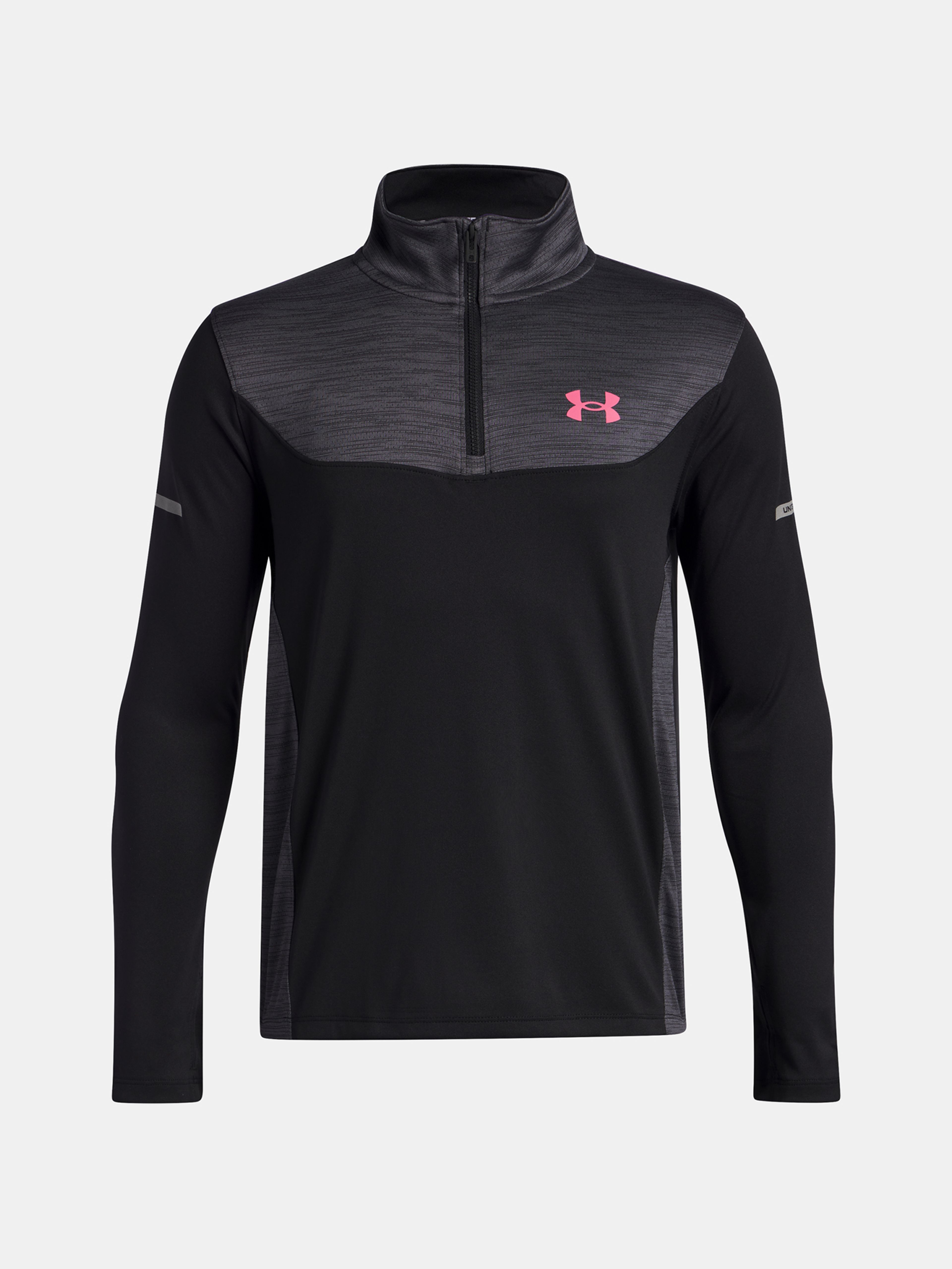 Poiste t-särk Under Armour UA Tech Utility 1/4 Zip-BLK