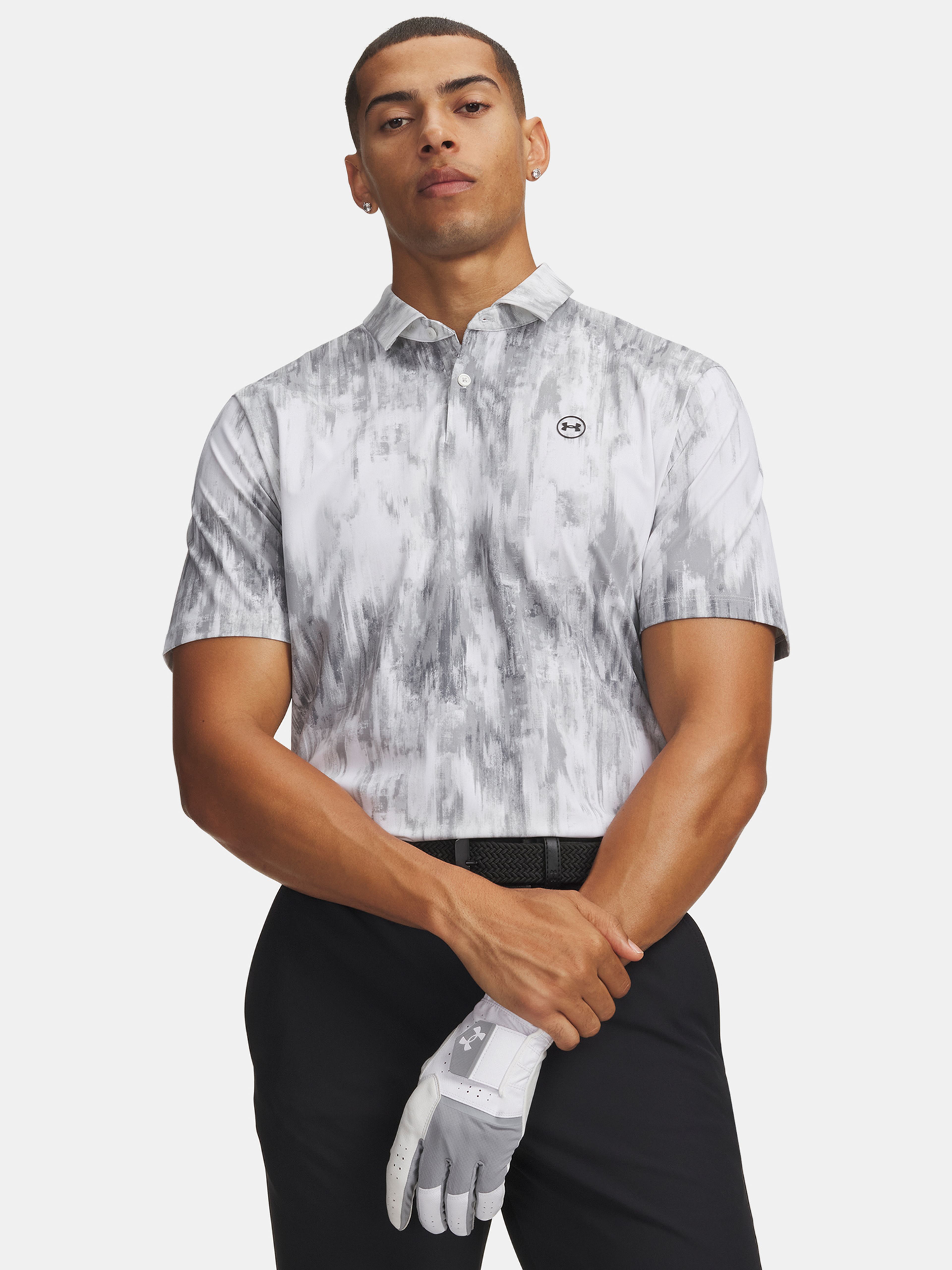 Vyriški marškinėliai Under Armour UA Drive Chill Printed Polo - 001