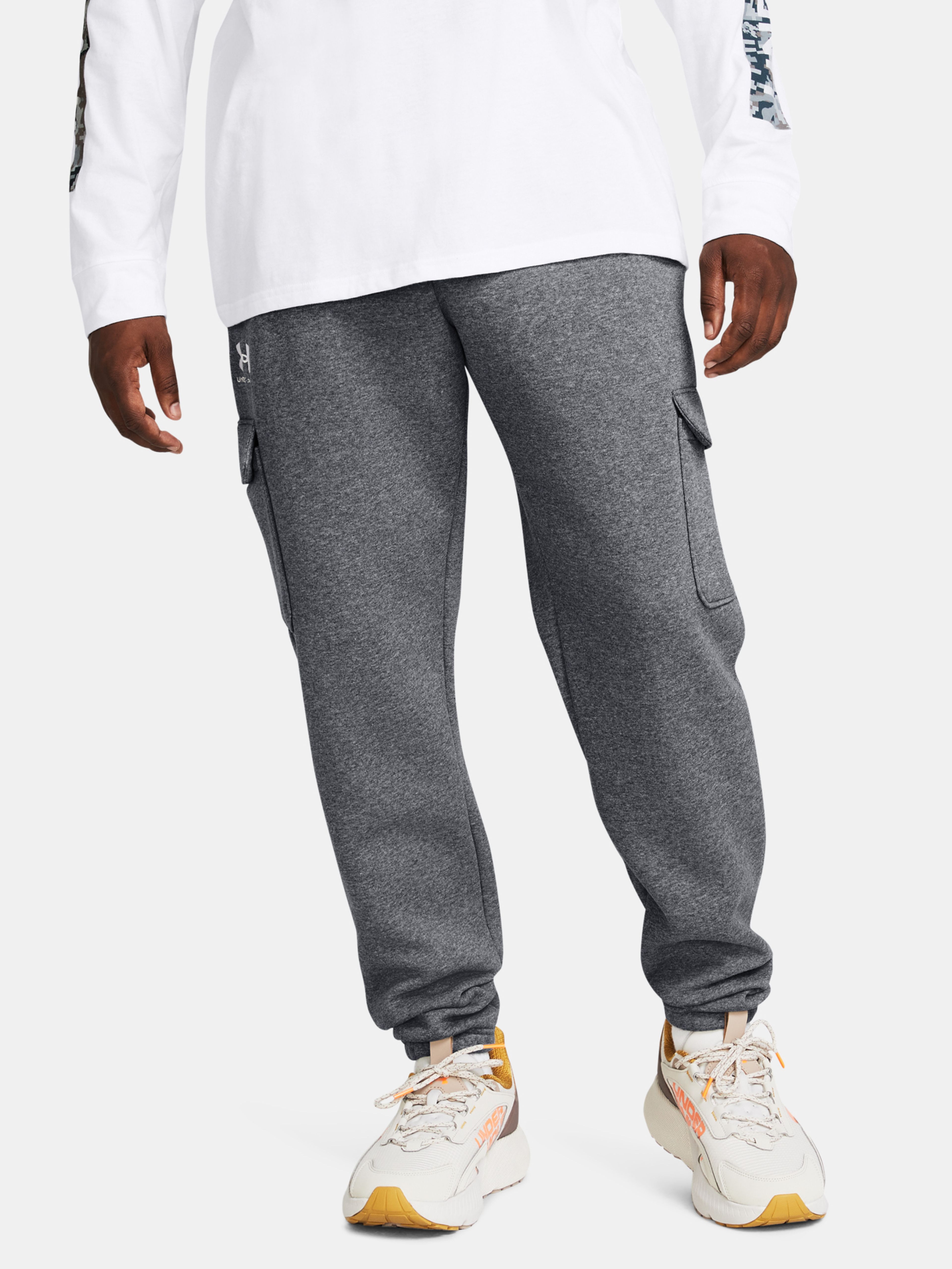 Moške športne hlače Under Armour UA Essential Flc Cargo Pant