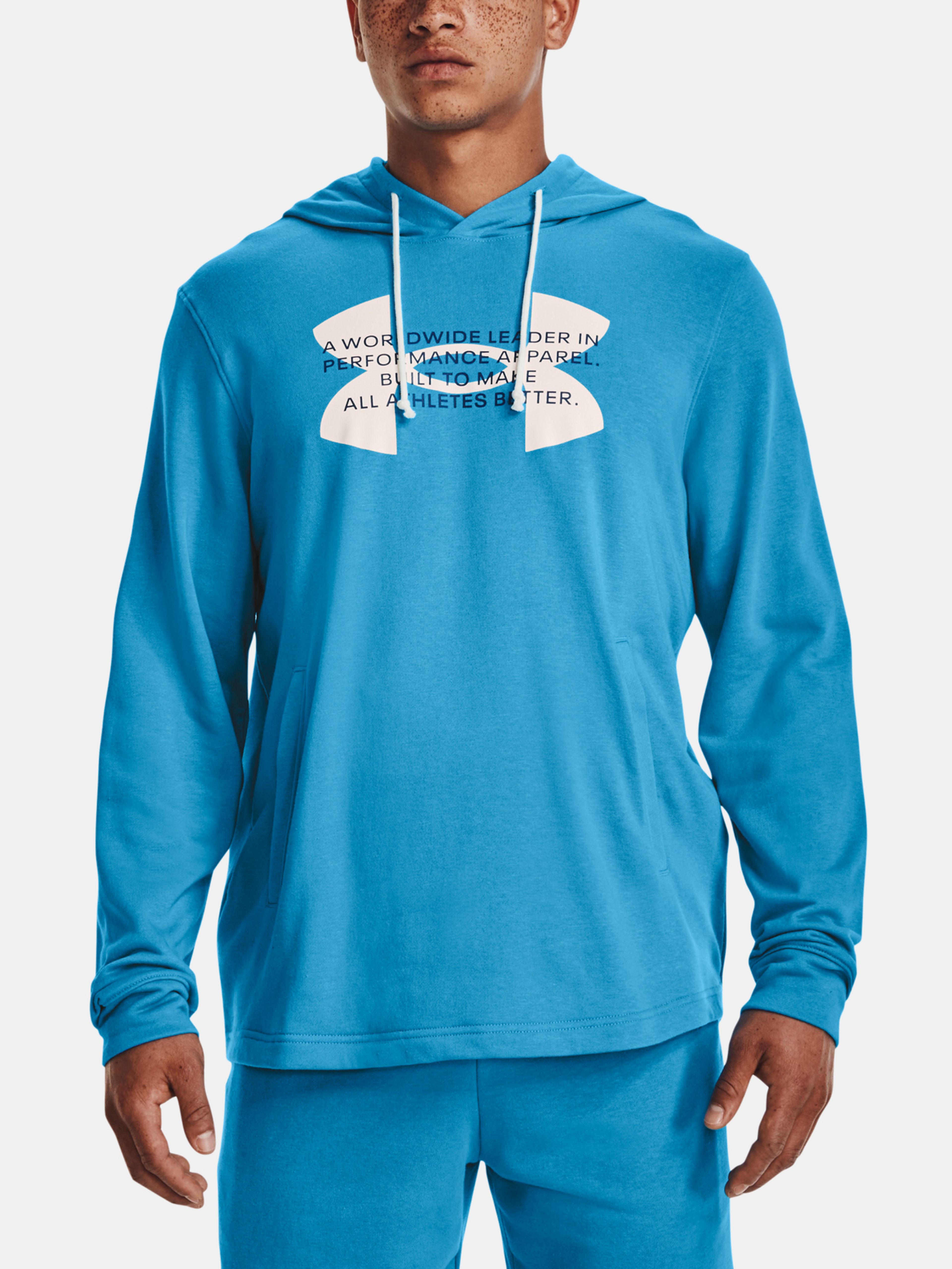 Férfi felső Under Armour UA Rival Terry Logo Hoodie