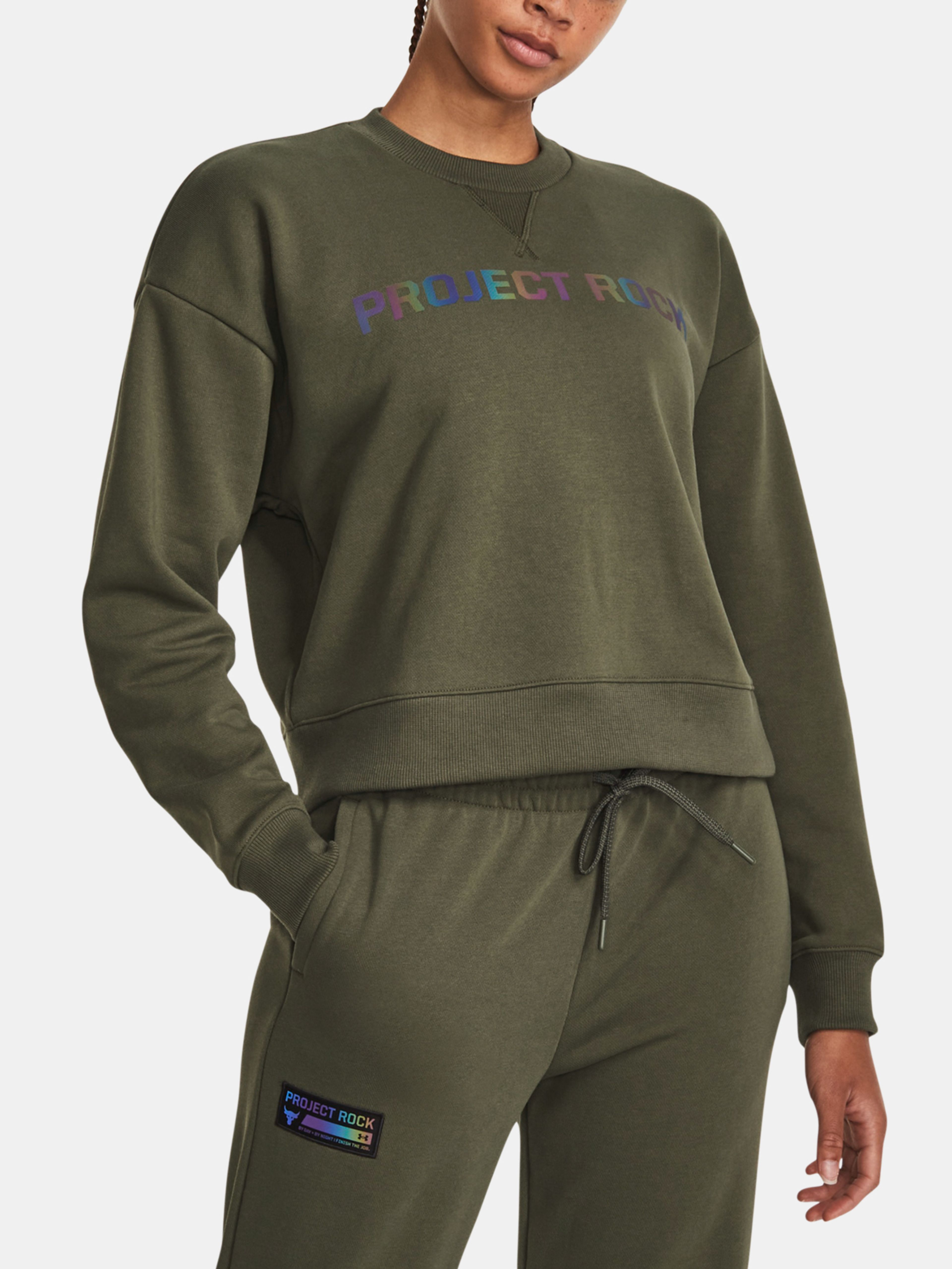 Női felső Under Armour Pjt Rck HW Leg Day Crew