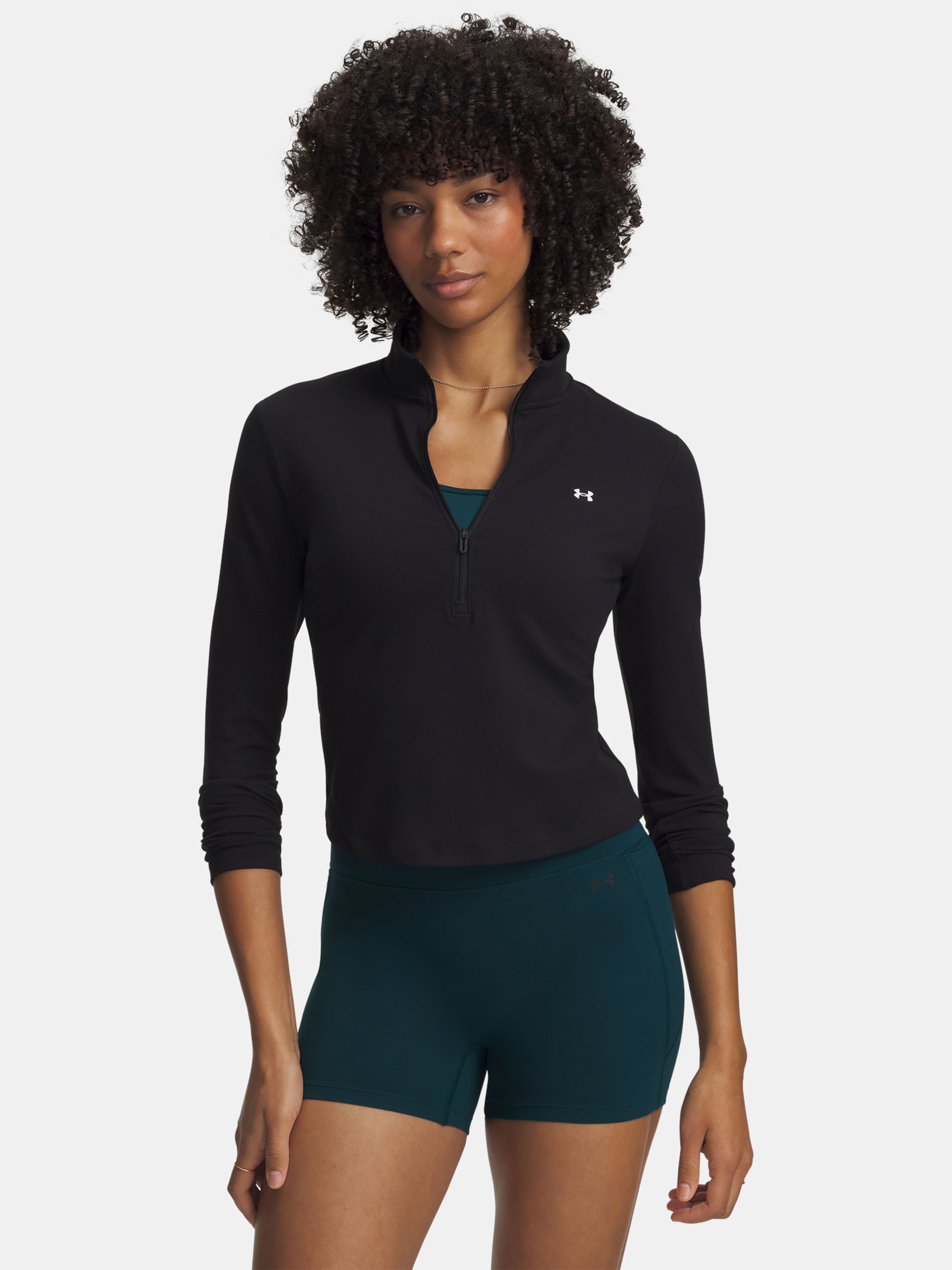Sieviešu t-krekls Under Armour Motion 1/2 Zip - 001