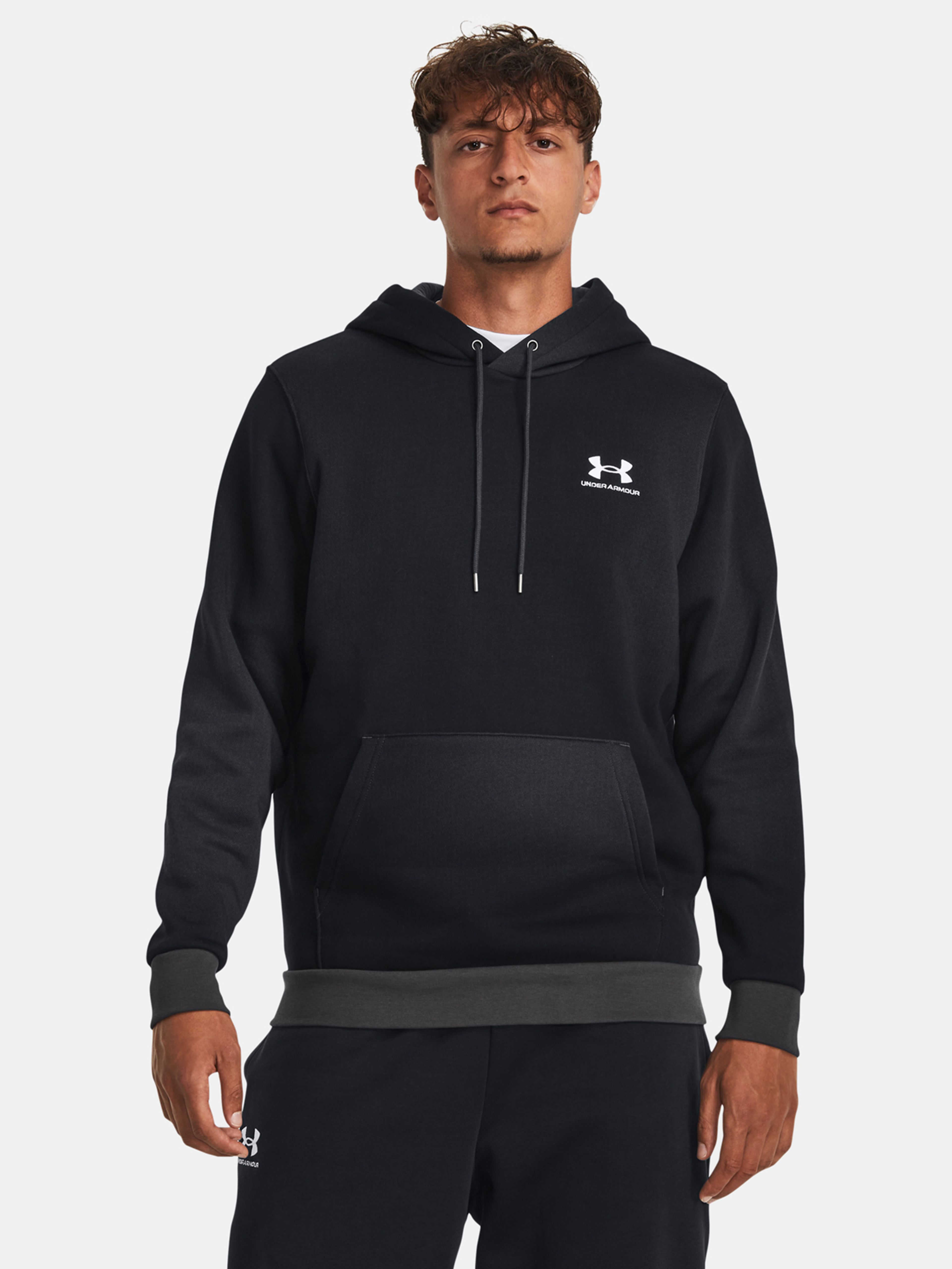 Férfi felső Under Armour UA Essential Flc Novelty HD