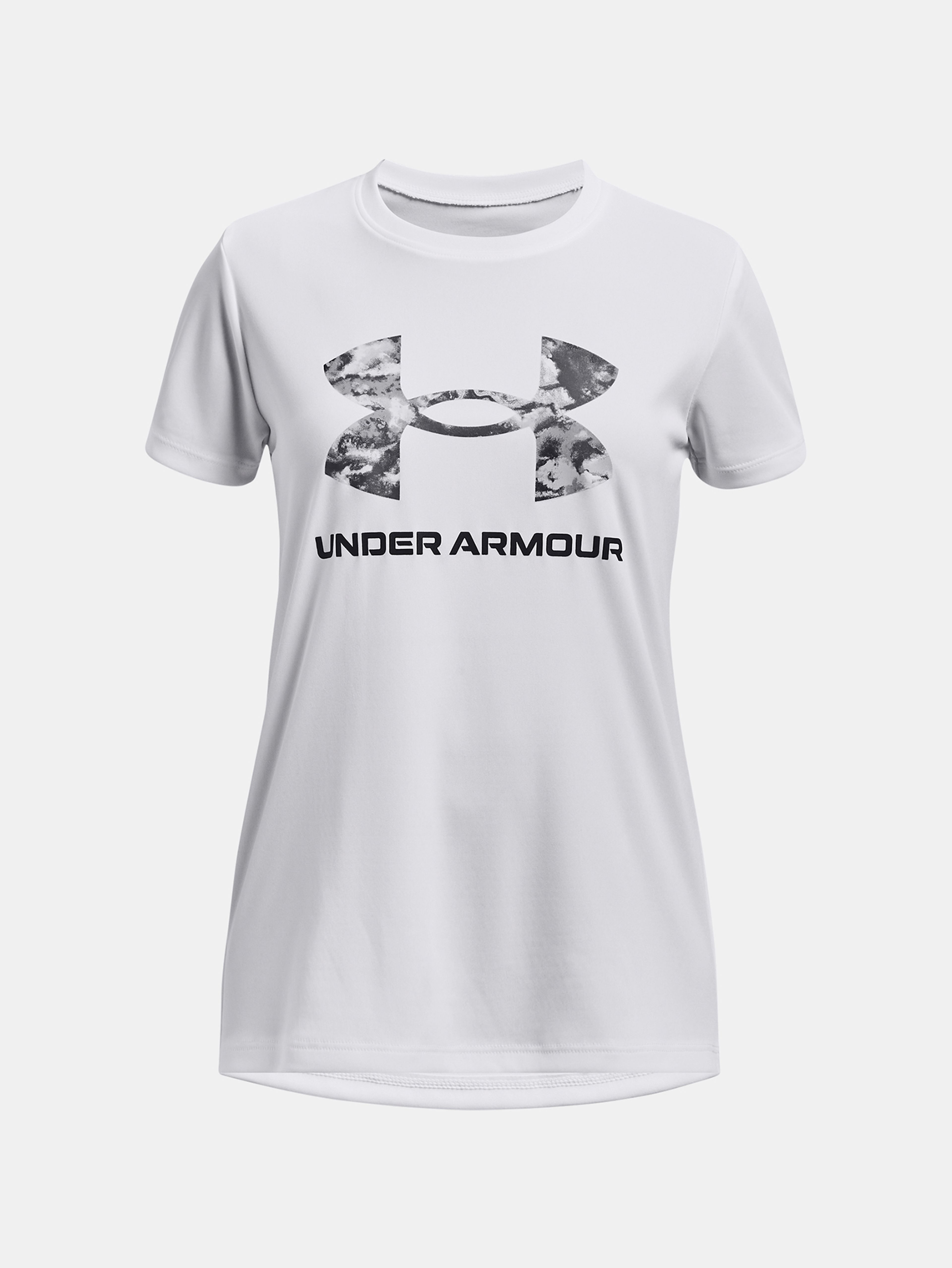 Dívčí tričko Under Armour UA Tech Print BL SSC