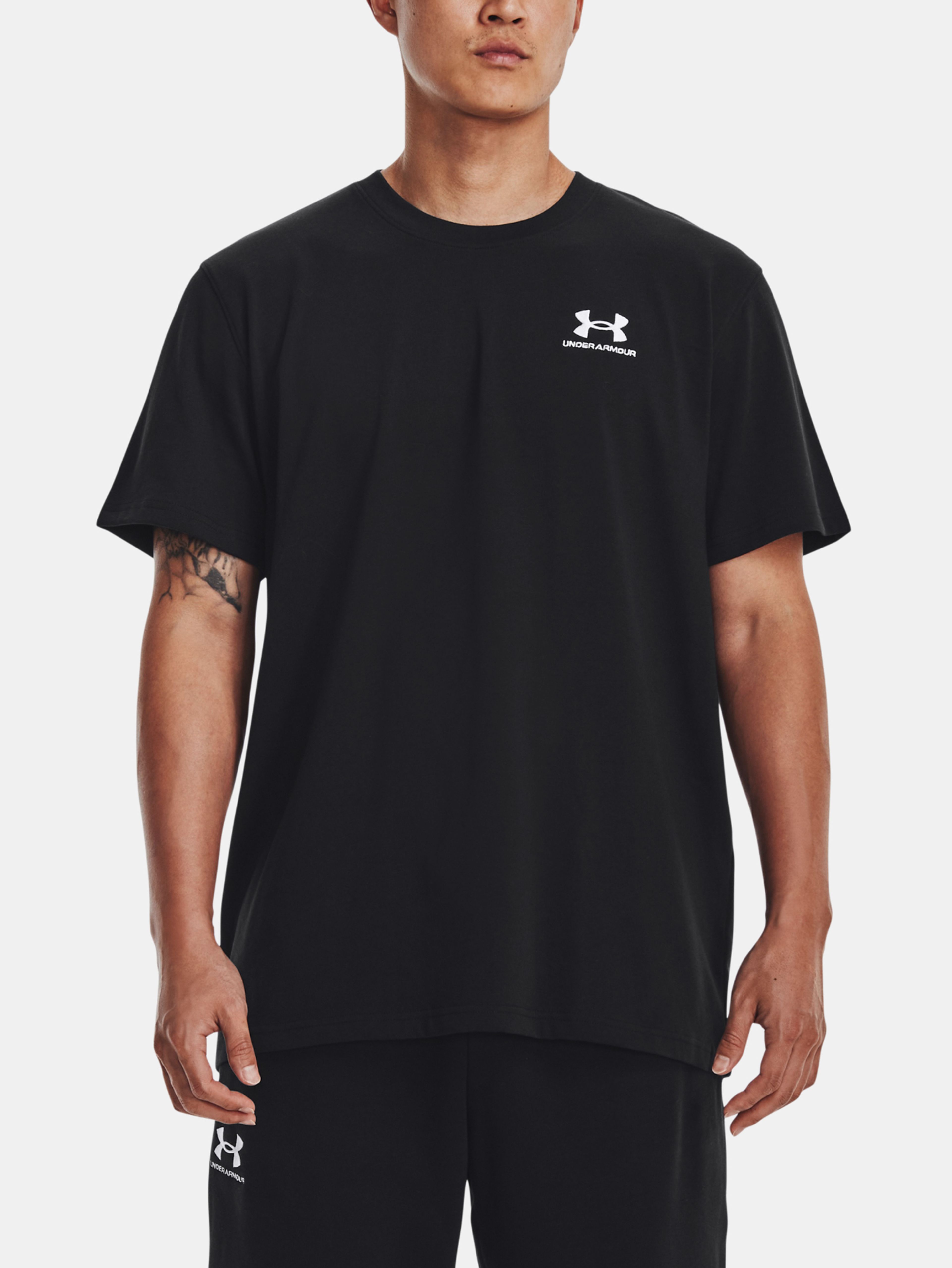 Férfi póló Under Armour UA LOGO EMB HEAVYWEIGHT SS