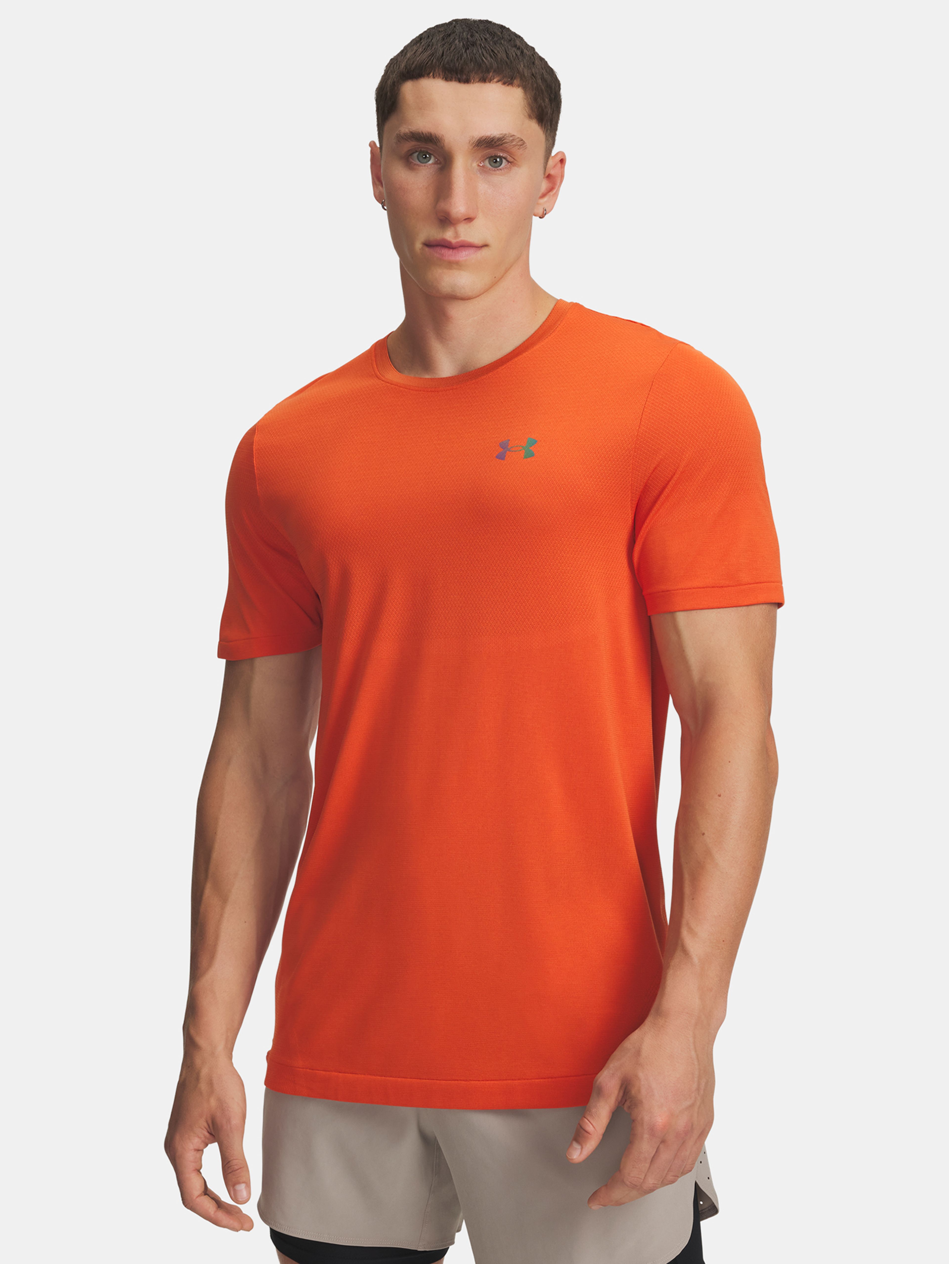 Férfi póló Under Armour UA Vanish Elite Seamless SS-ORG