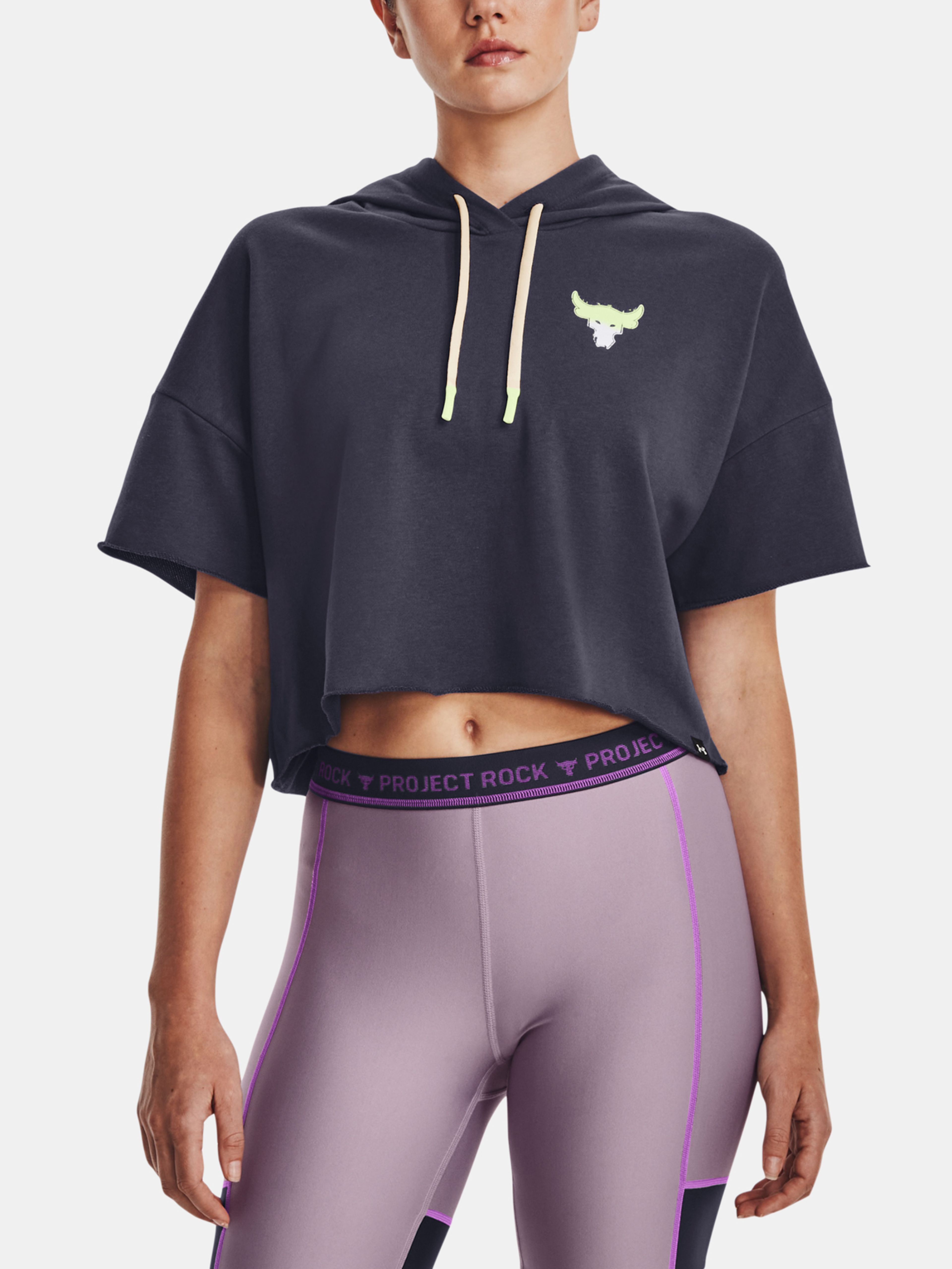 Női felső Under Armour UA Pjt Rck SS Terry Hdy