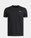 Zēnu t-krekls Under Armour UA Tech Utility SS-Melna - 001