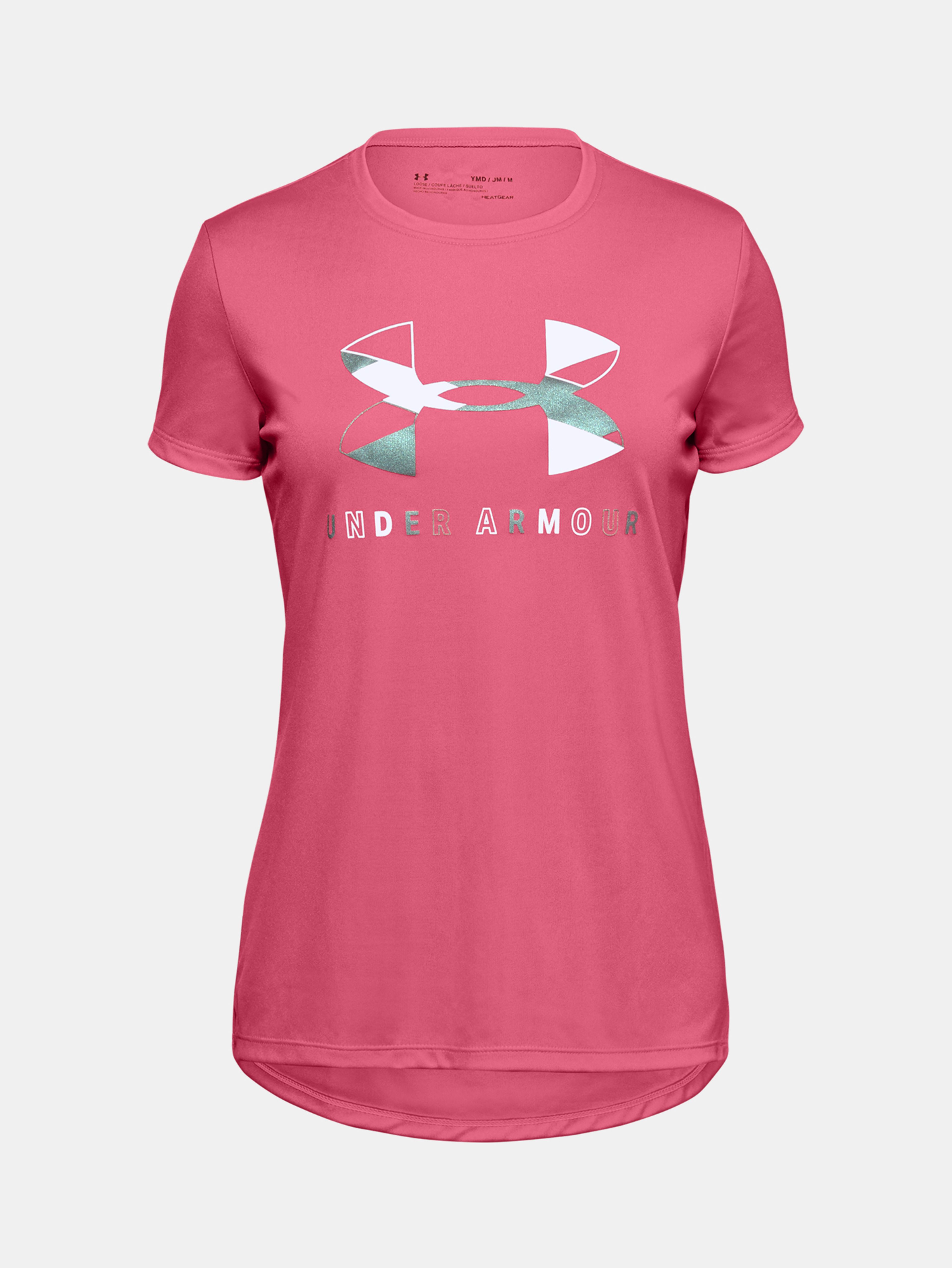 Dívčí tričko Under Armour Tech Graphic Big Logo SS T-Shirt