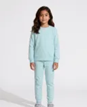 Dievčenský set Under Armour UA RIVAL CREWNECK SET-PNK-Zelená - 001
