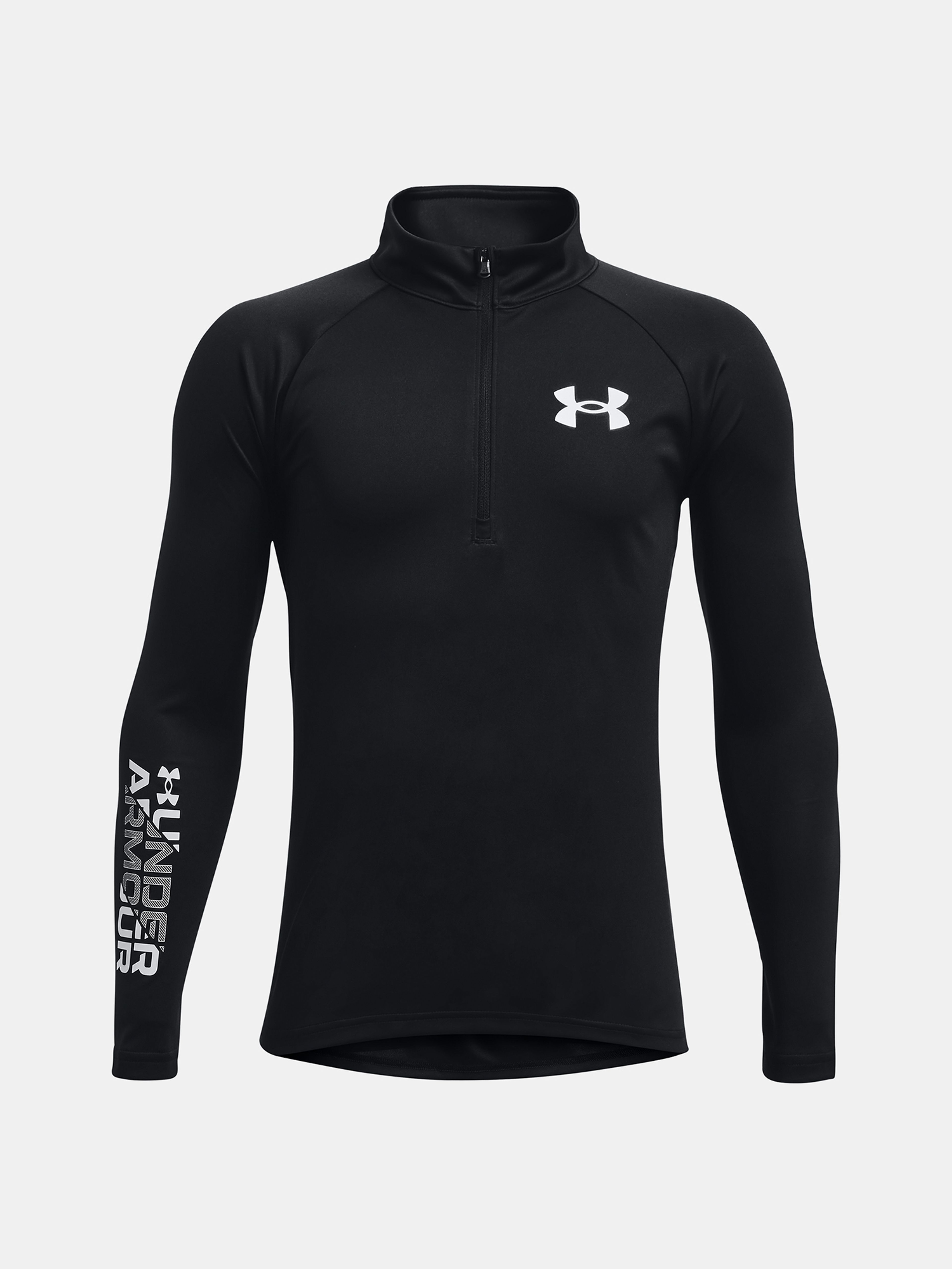 Fiú felső Under Armour UA Tech BL 1/2 Zip