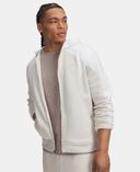 Férfi felső Under Armour UA Armour Flc Winter FZ-Fehér - 002