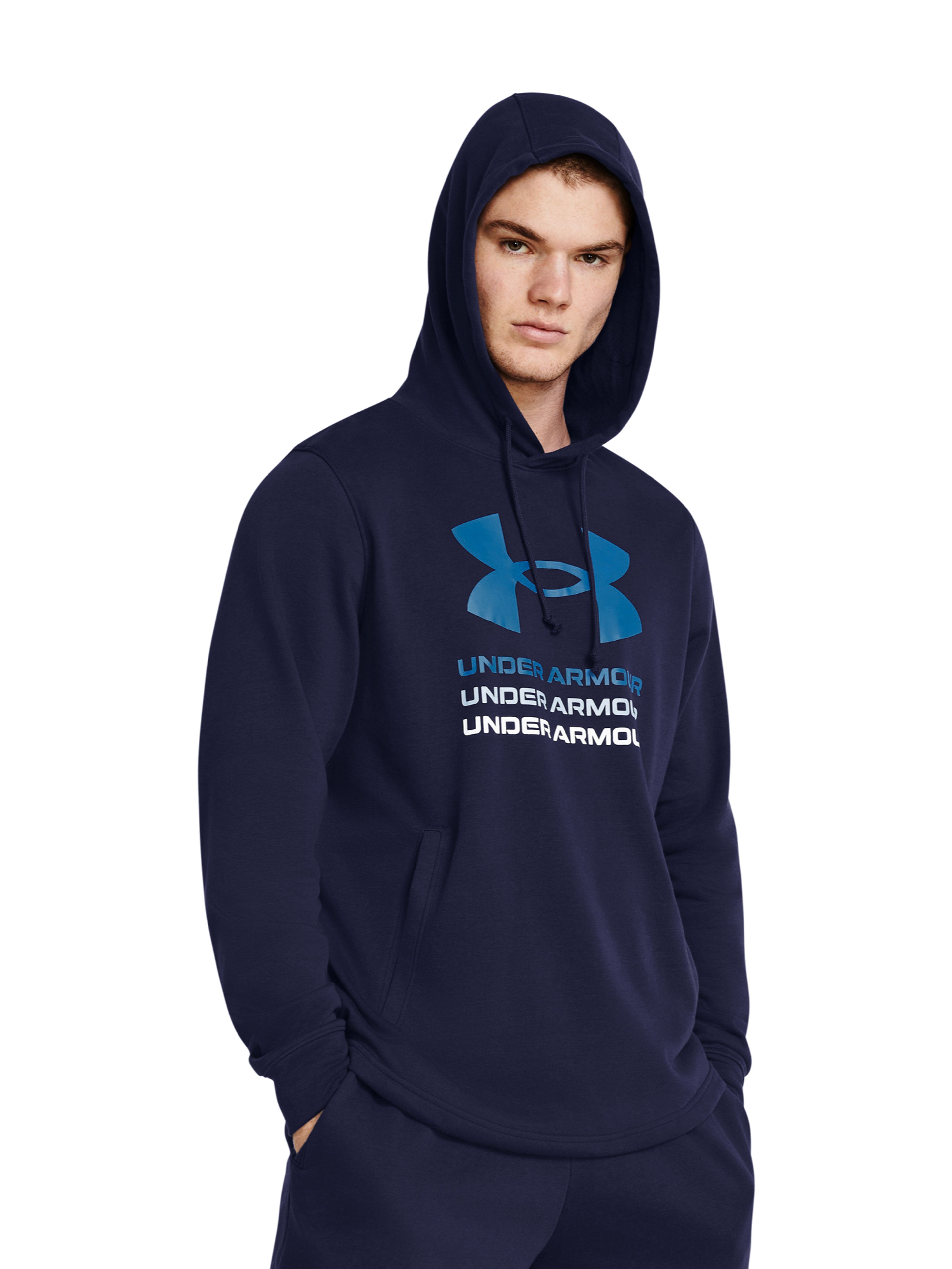 Vīriešu ikdienas džemperis Under Armour UA Rival Terry Graphic Hood