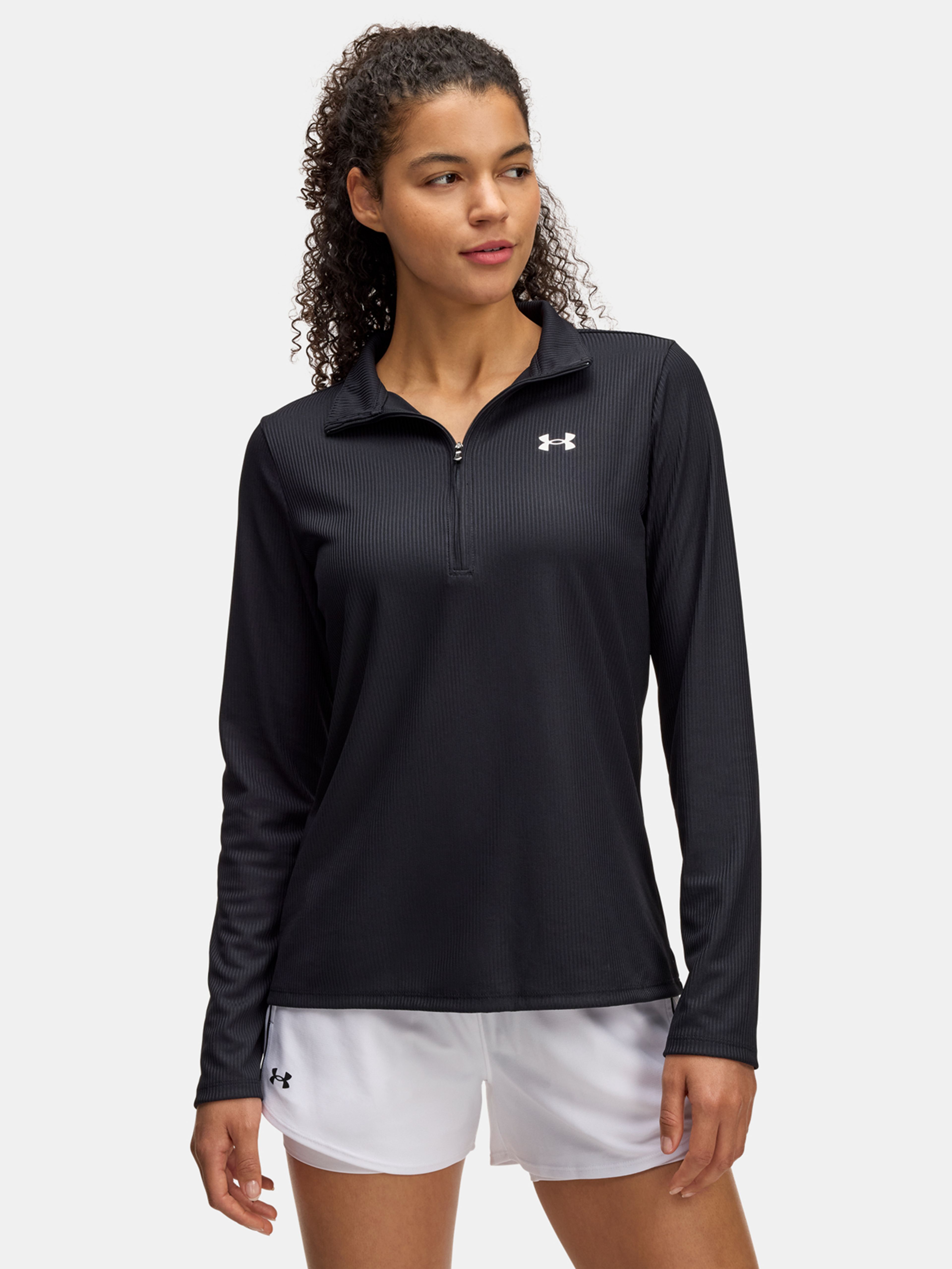 Női póló Under Armour Tech Rib 1/2 Zip