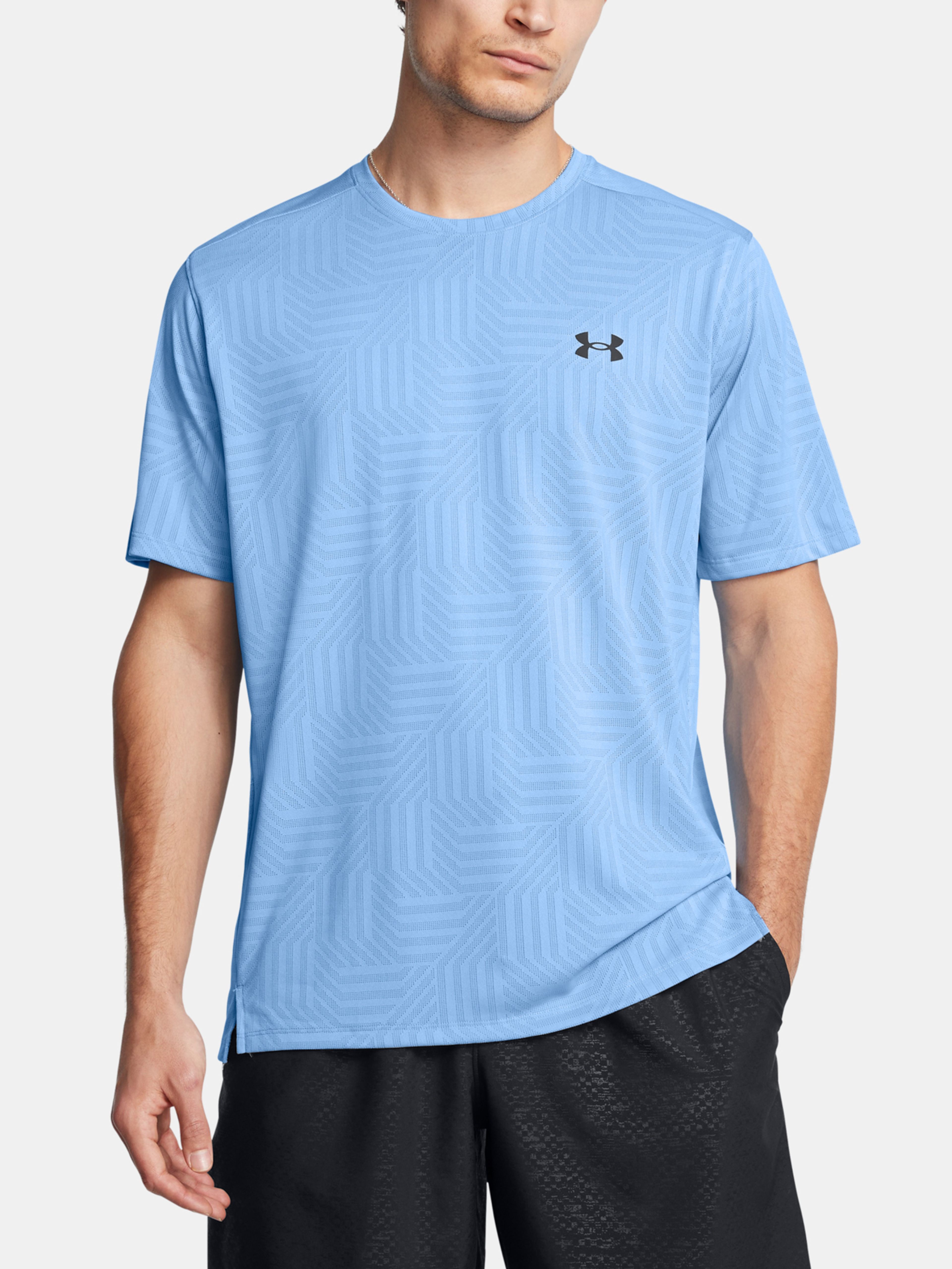 Férfi póló Under Armour UA Tech Vent Geotessa SS