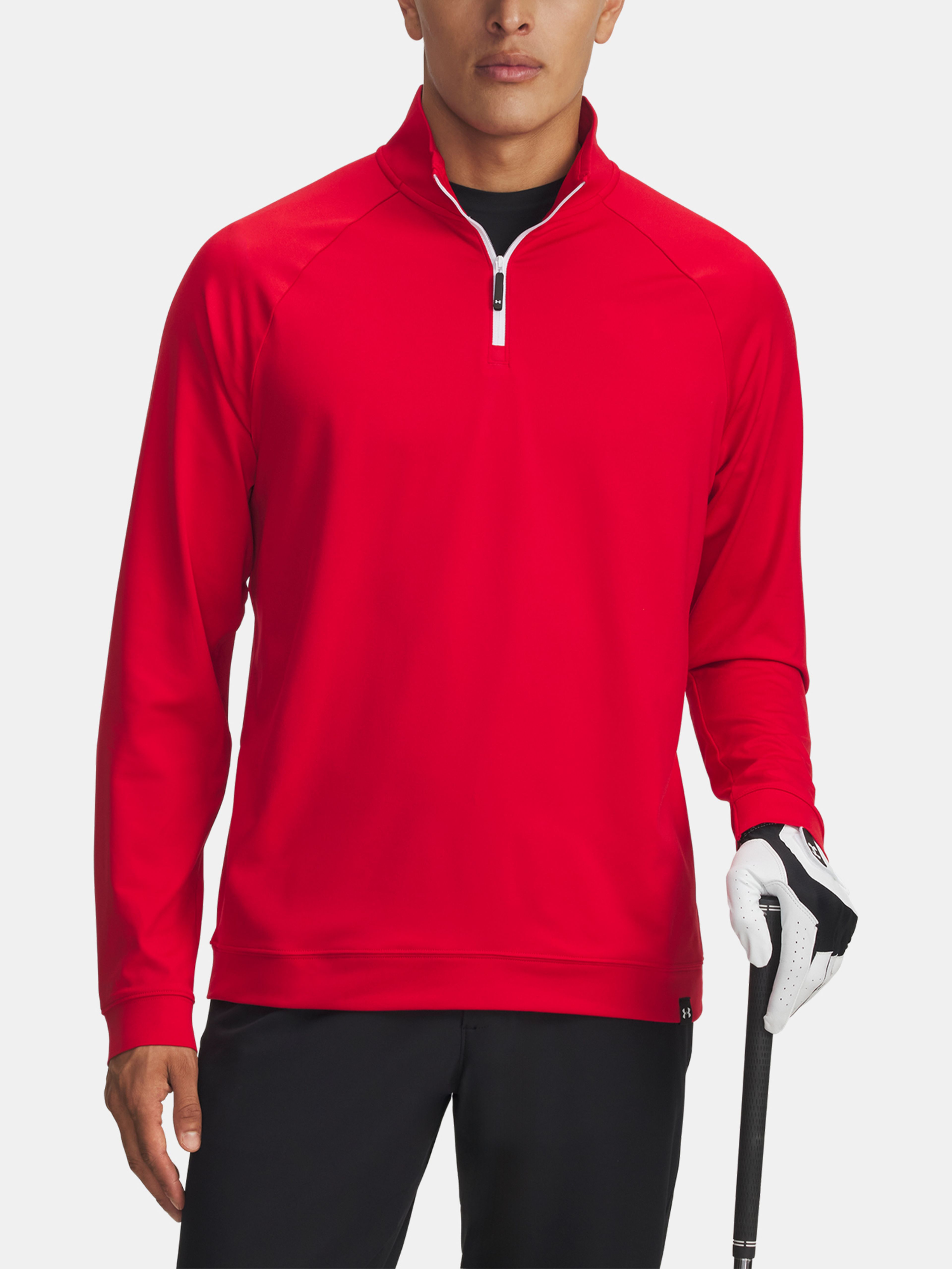 Pánska mikina Under Armour UA Midlayer QZ LB-RED