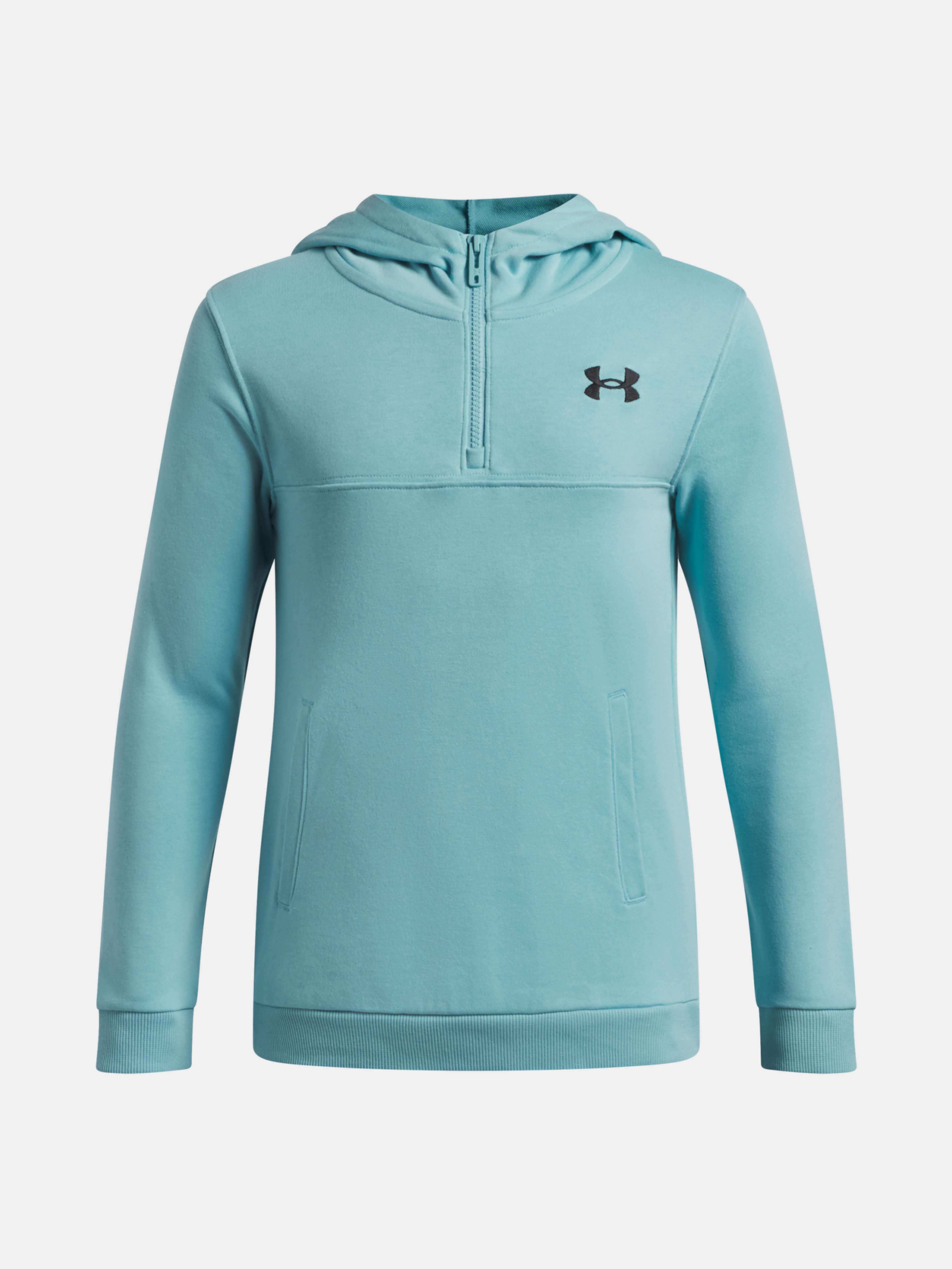Deški pulover  Under Armour UA RIVAL LW 1/4 ZIP HOODIE