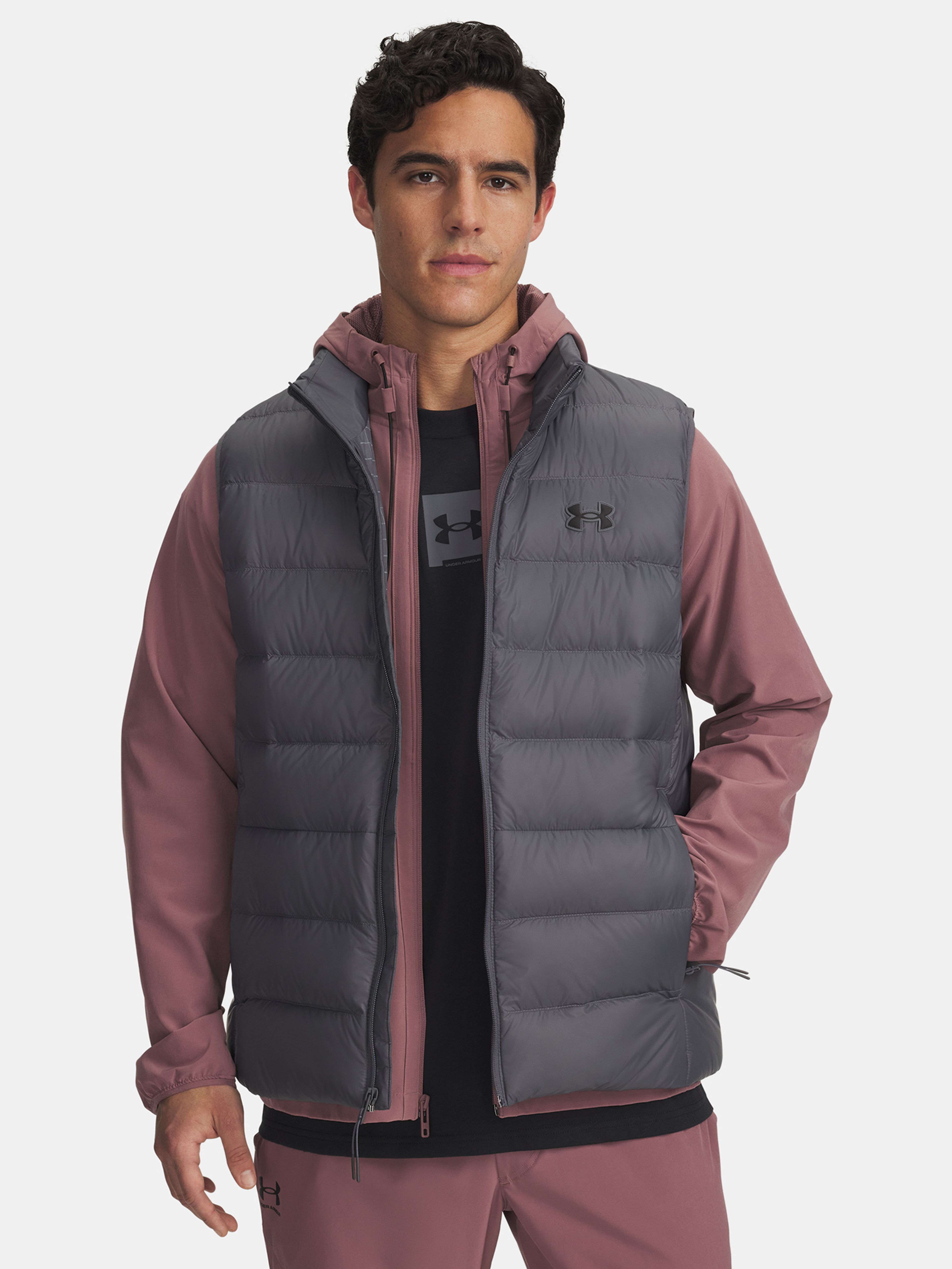 Moški jopič Under Armour LEGEND DOWN VEST-GRY