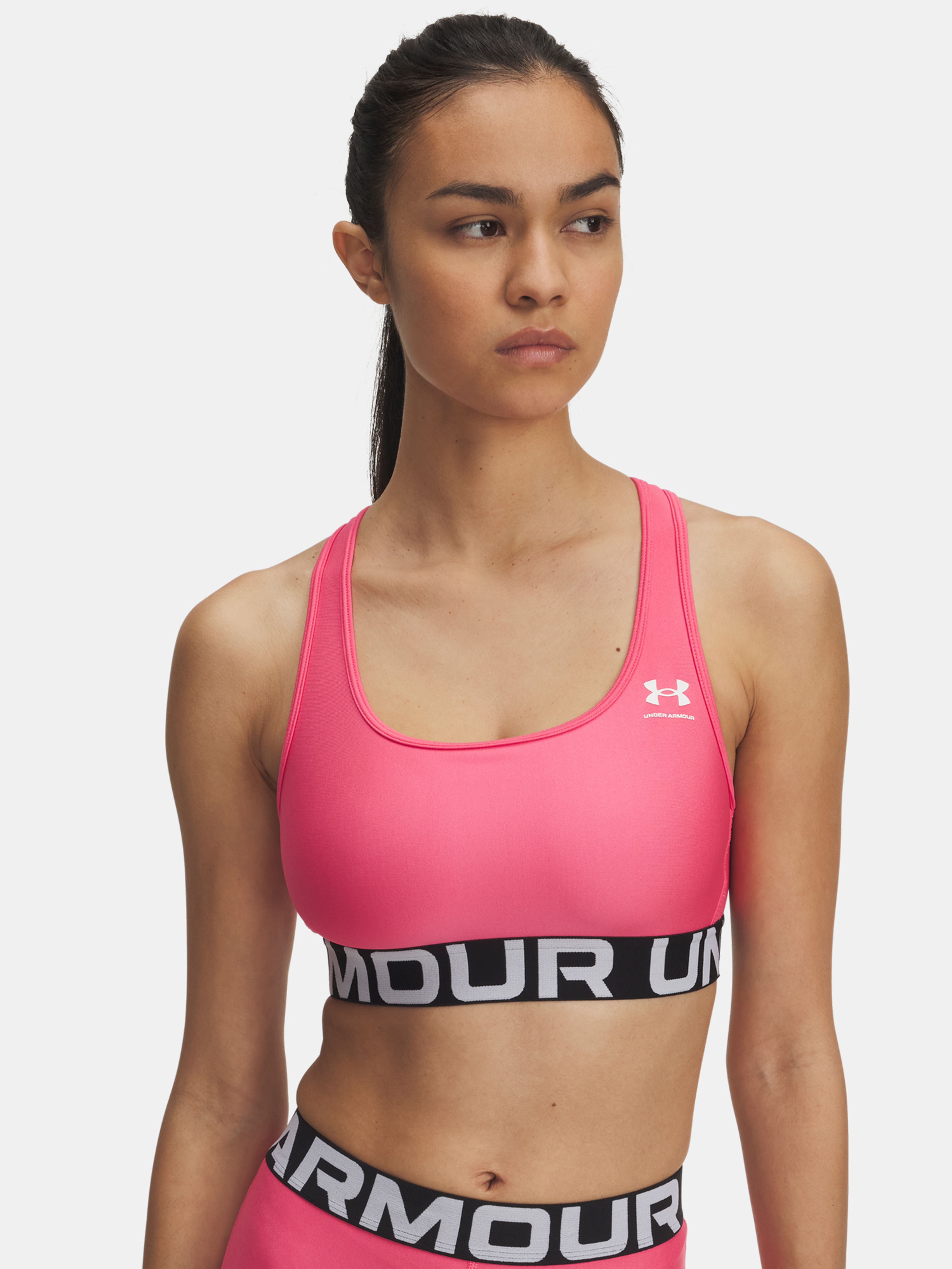 Dámska podprsenka Under Armour UA HG Mid Branded-PNK