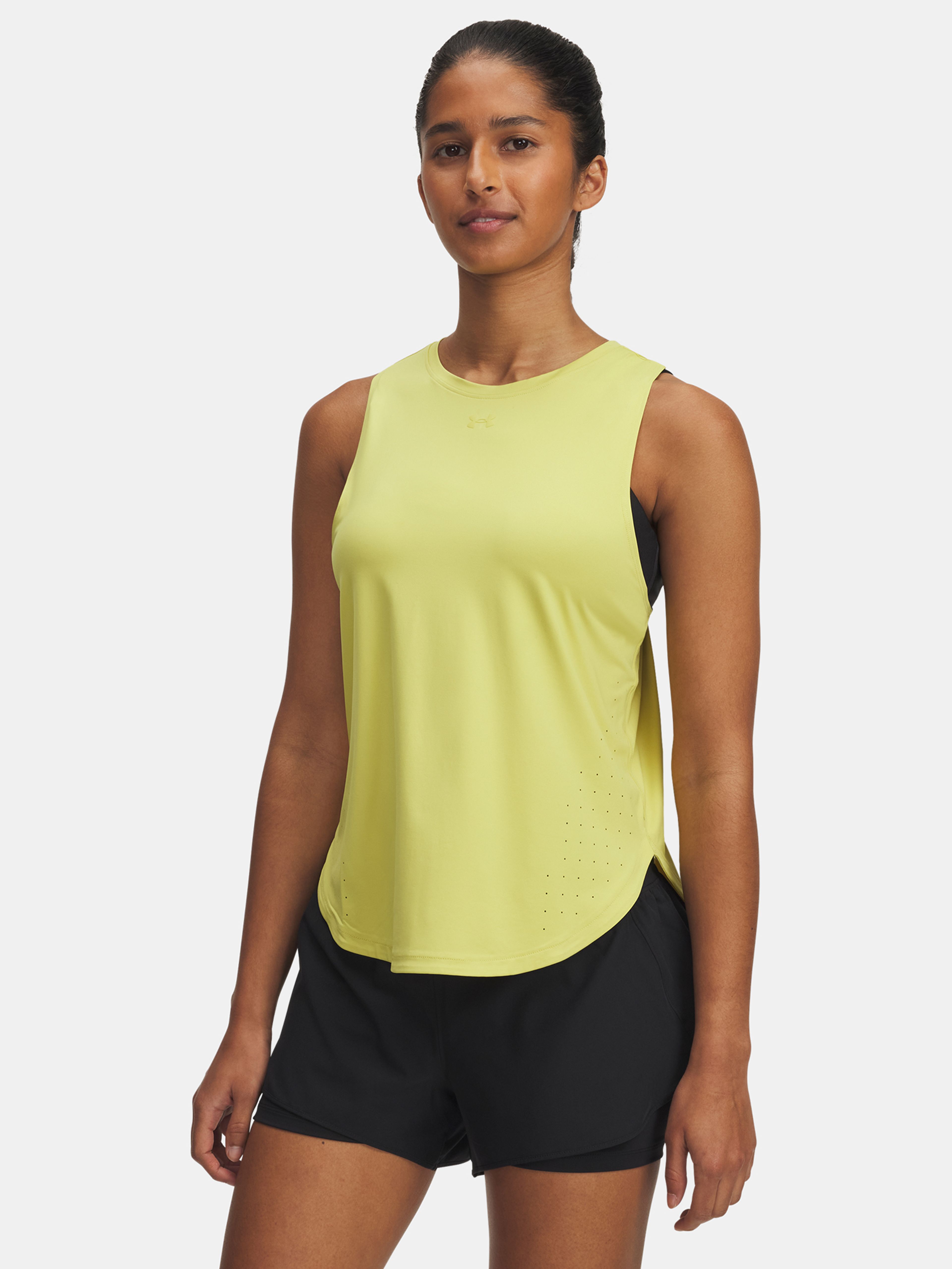 Moteriška maikutė Under Armour UA Launch Elite Tank-YLW