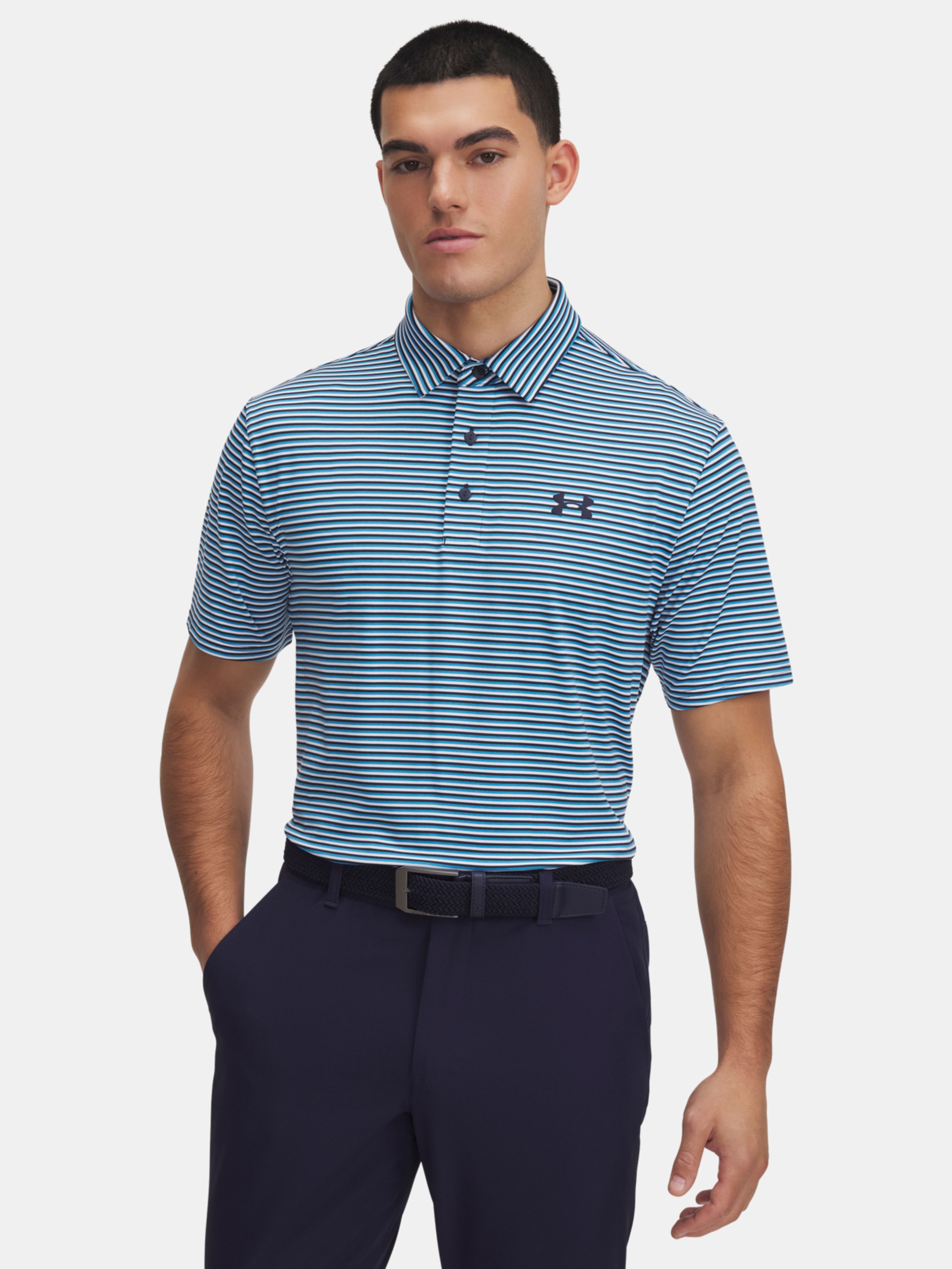 Férfi póló Under Armour UA Playoff 3.0 Stripe Polo