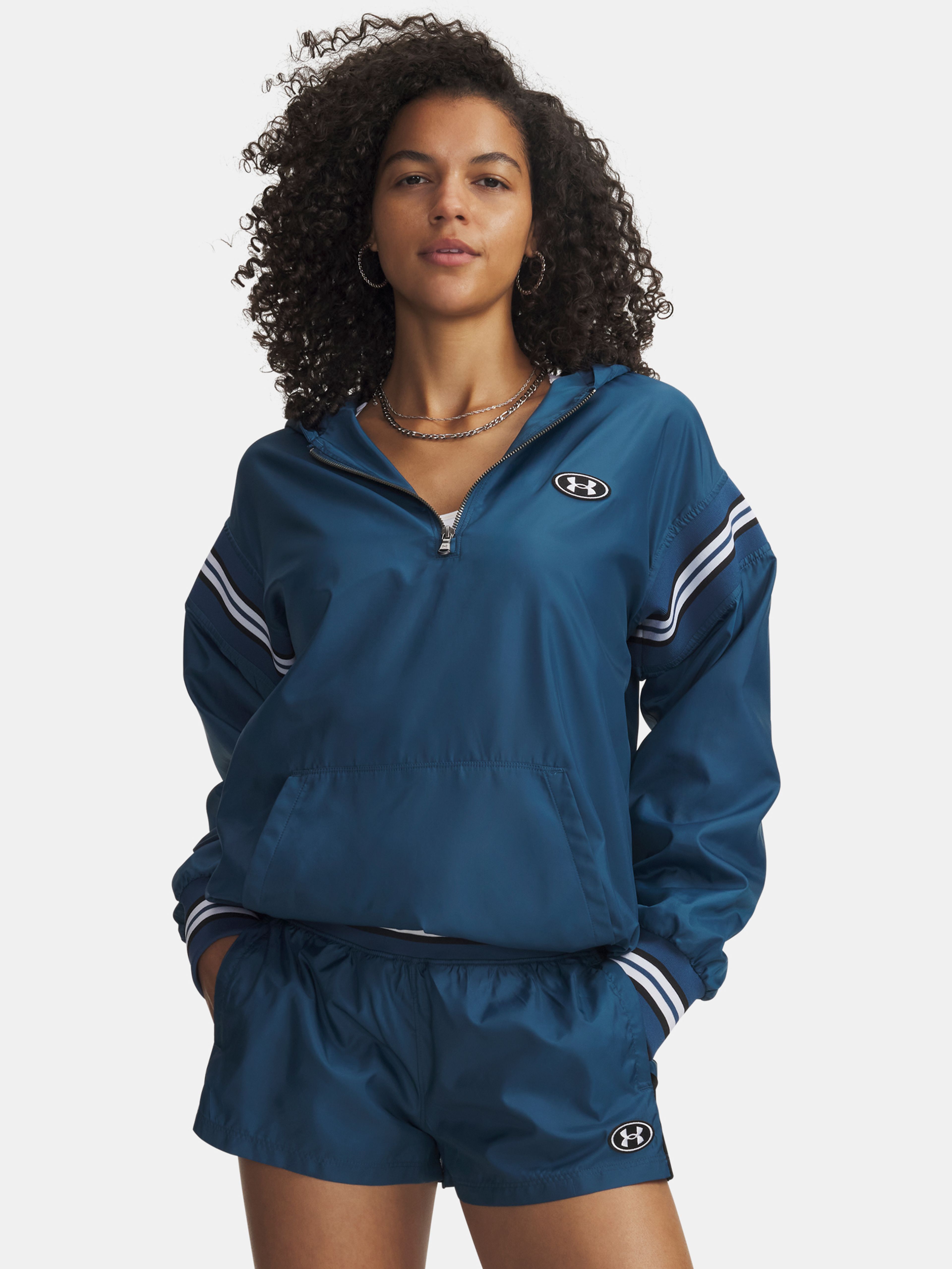 Dámská bunda Under Armour Icon Woven Heritage QZ