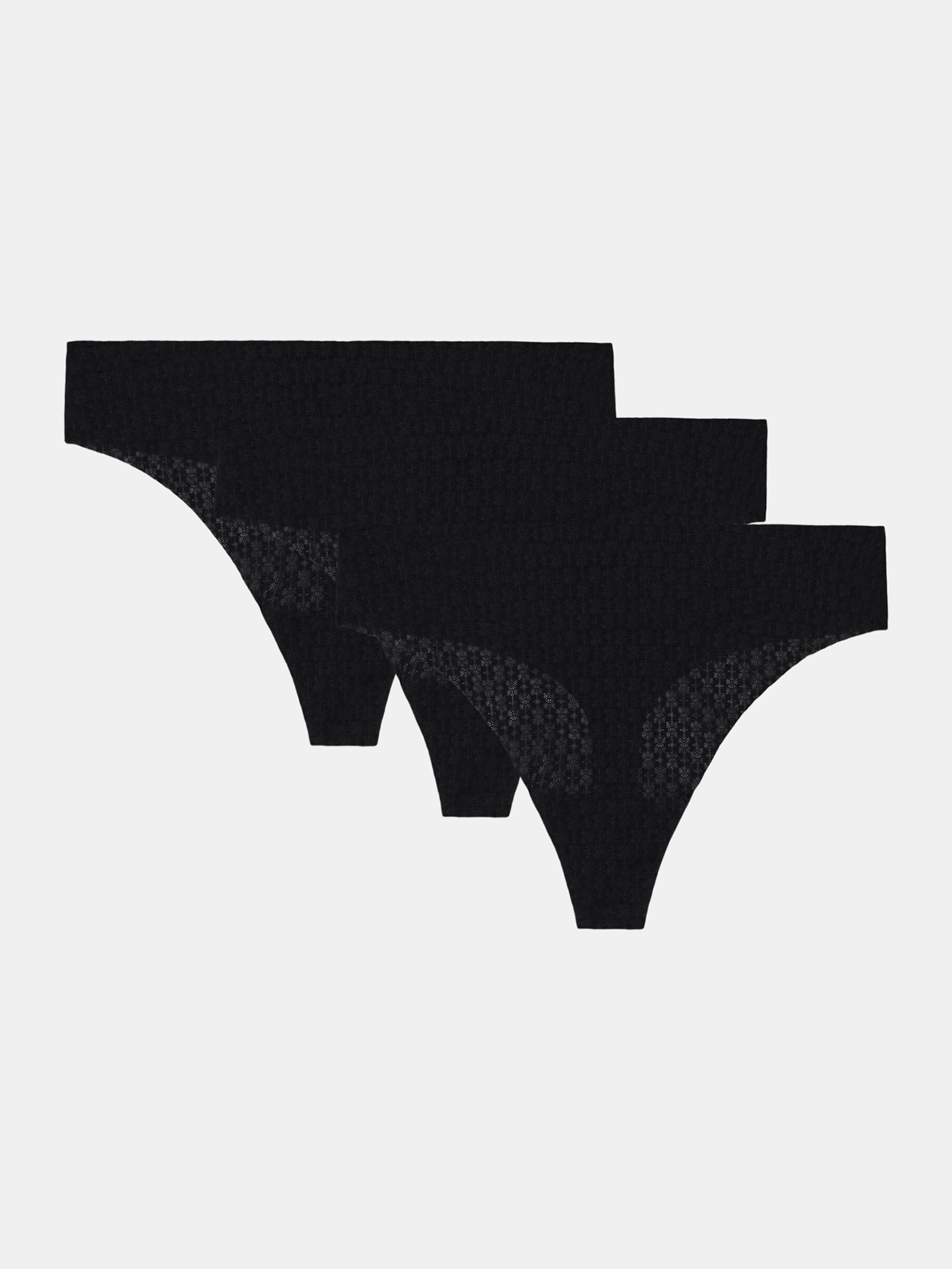 Női tanga Under Armour UA Pure Stretch Mesh THONG - 3pk