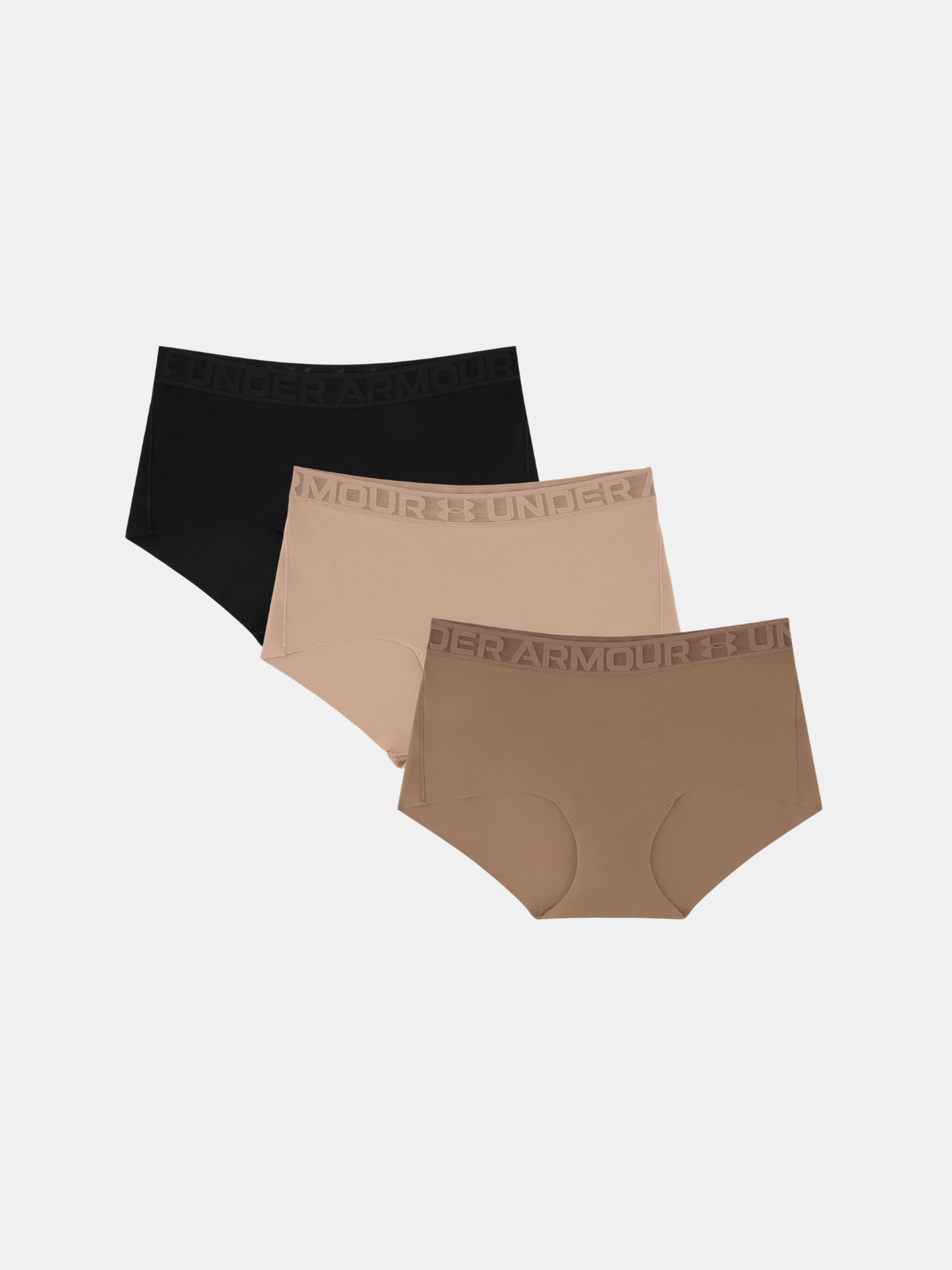Sieviešu biksītes Under Armour UA Ps Ns Lace Trim Boyshort-Solid - 3pk - 001