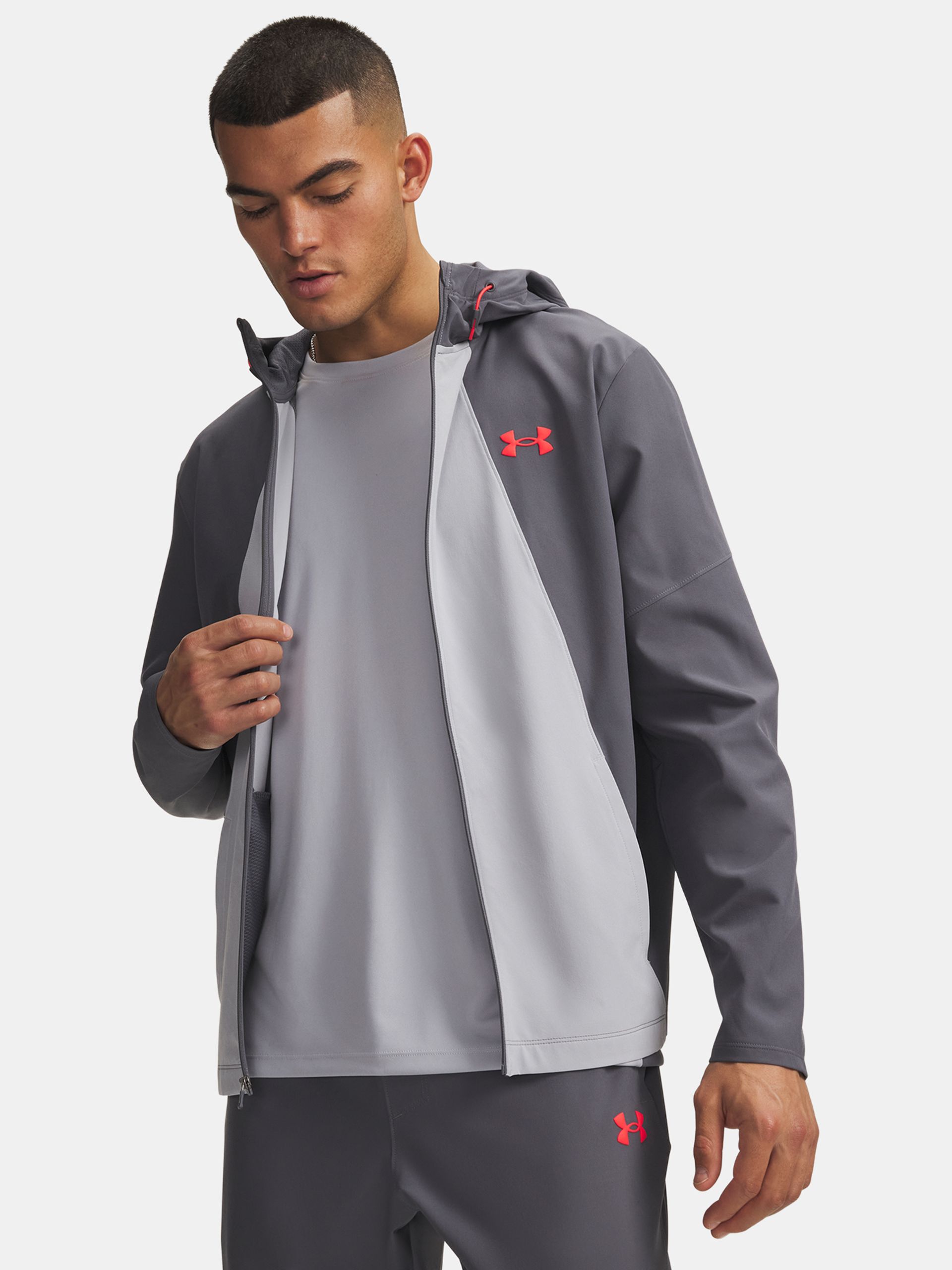 Pánská bunda Under Armour UA Tech Utility Woven Jckt - 001