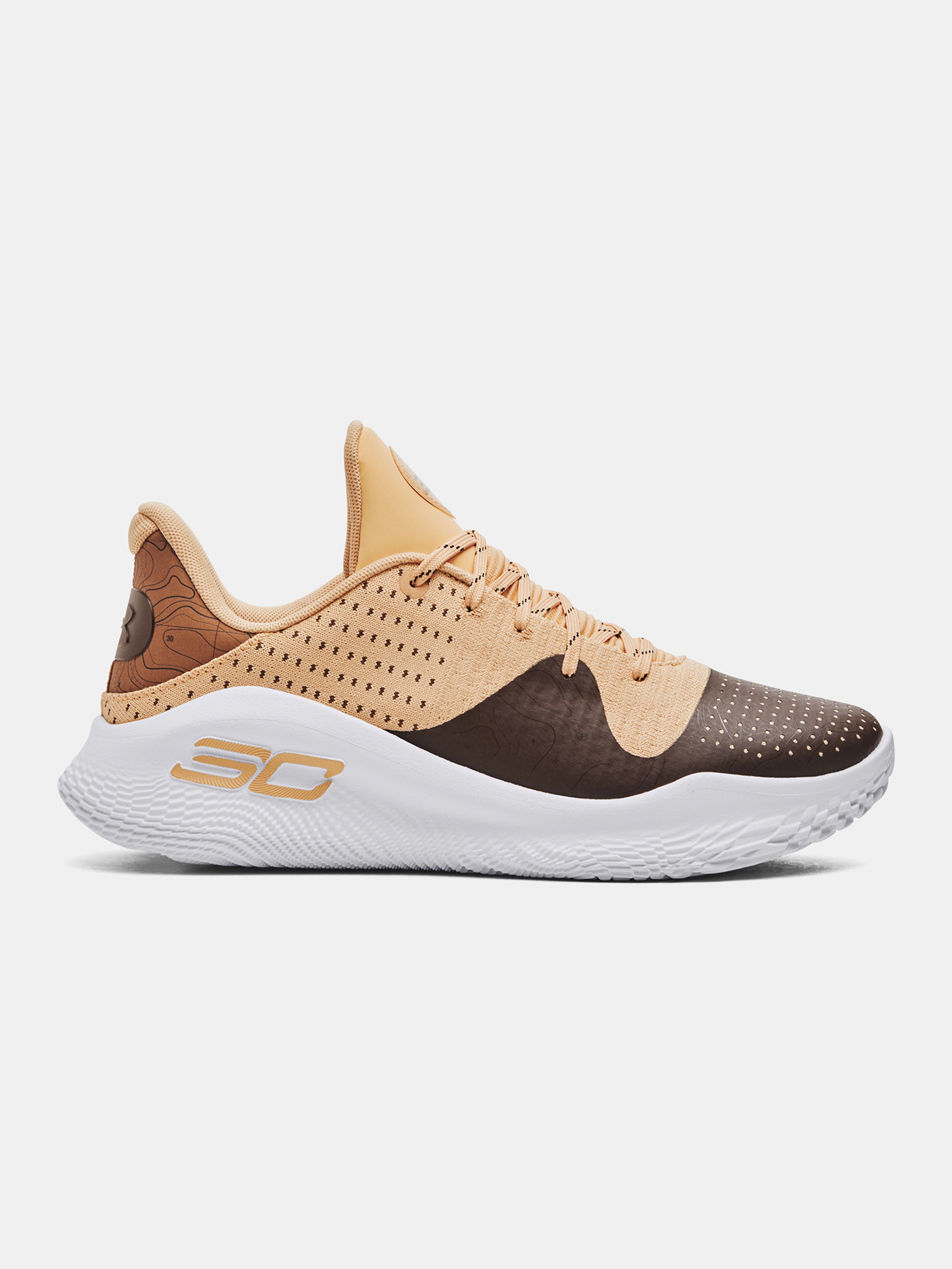 Unisexové boty Under Armour CURRY 4 LOW FLOTRO CC