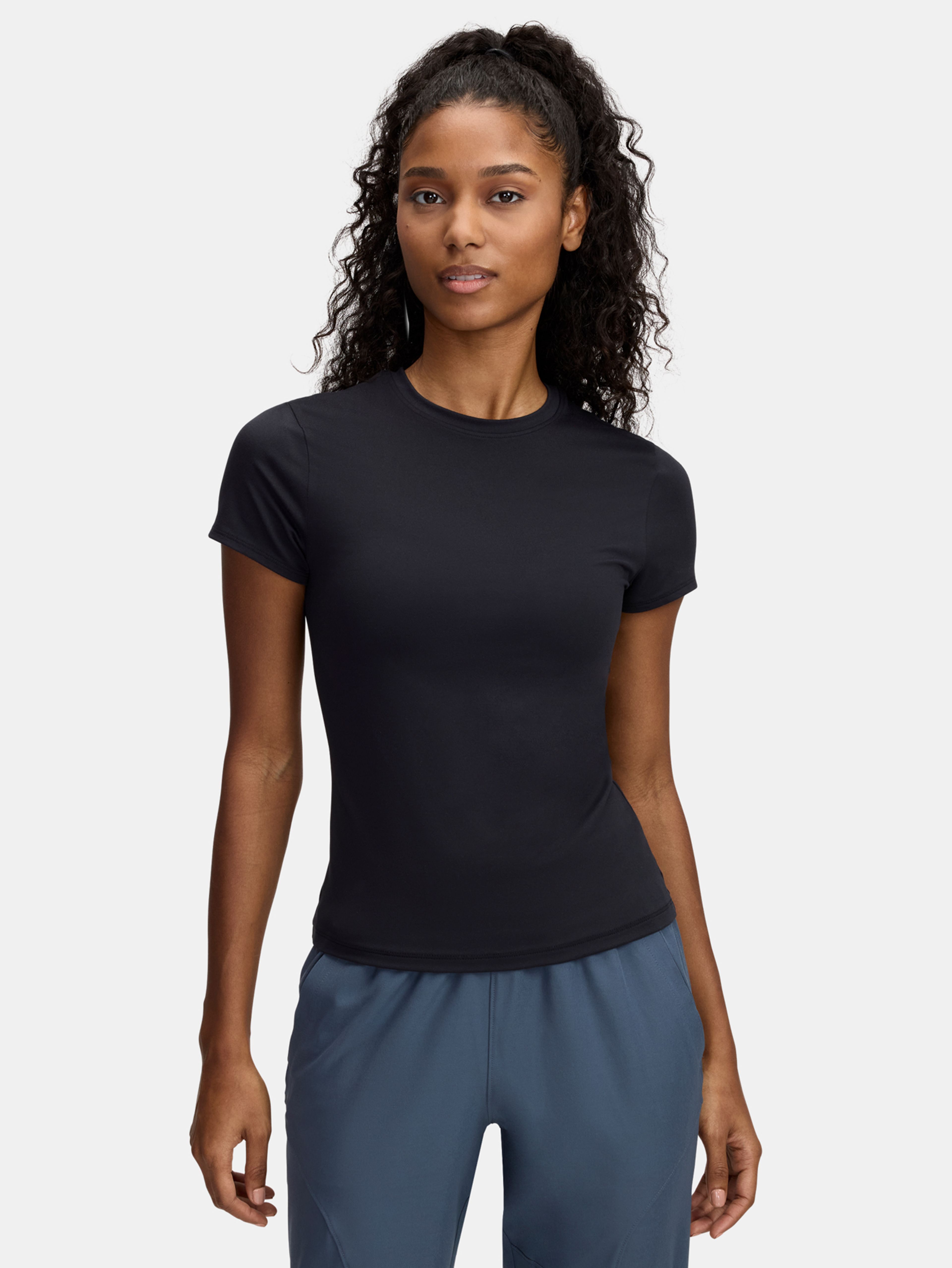 Sieviešu t-krekls Under Armour Meridian Core SS-BLK