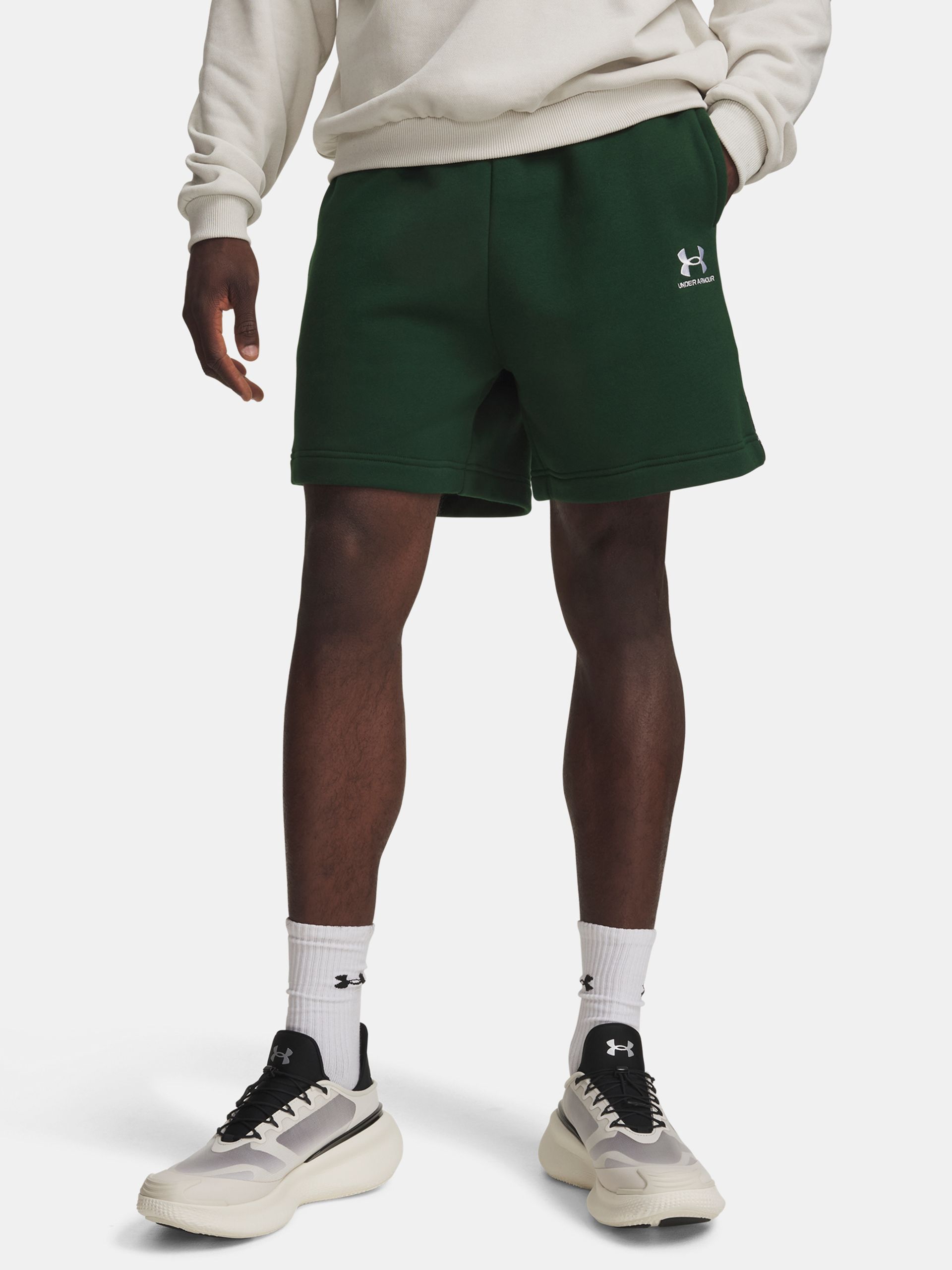 Vyriški šortai Under Armour UA Icon Flc Taped Short - 001