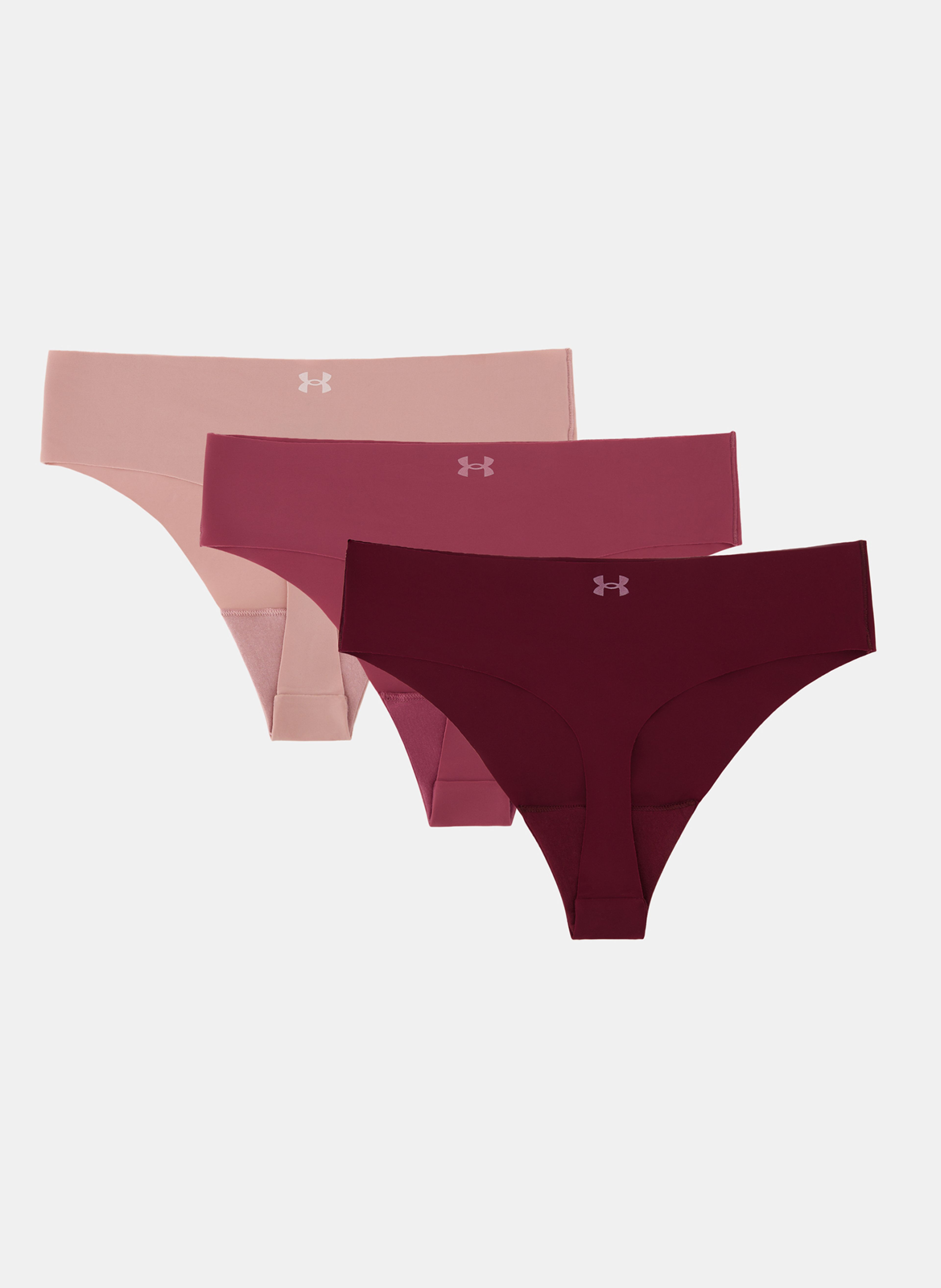 Ženske tangice Under Armour UA Essen Stretch No Show Thong-Solid - 3pk - 002