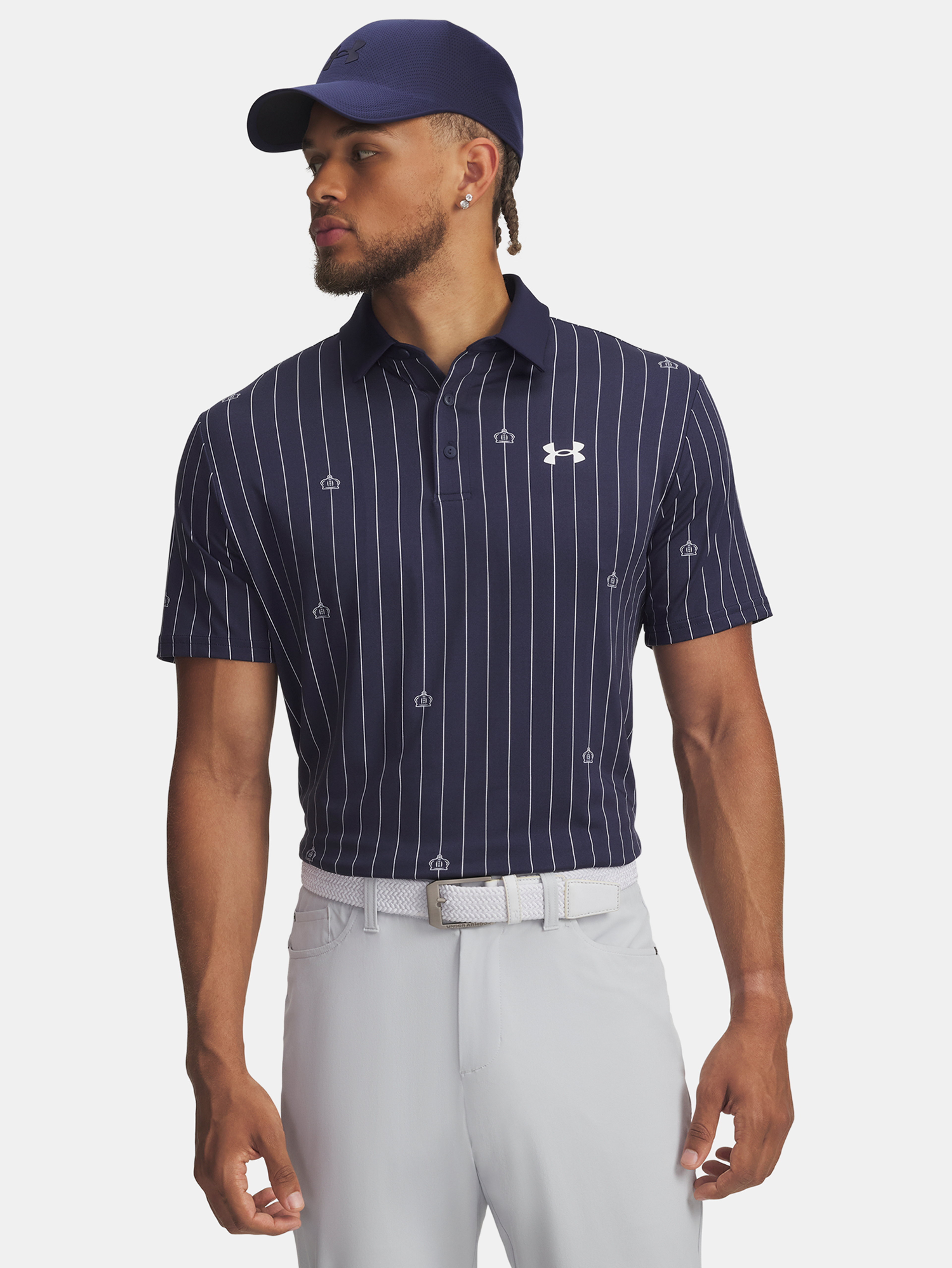 Férfi póló Under Armour UA Playoff 3.0 Printed Polo-BLU