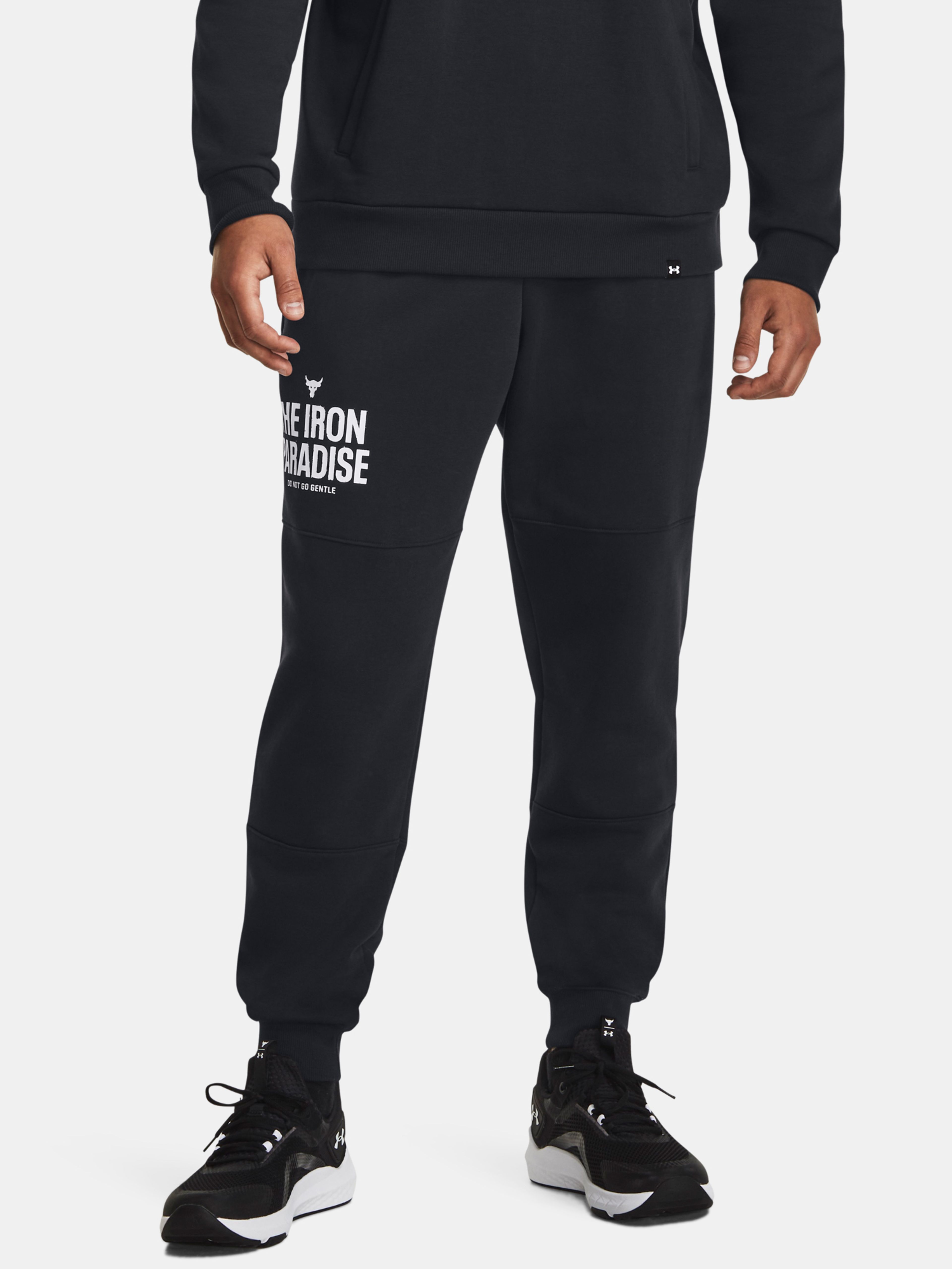 Pánské tepláky Under Armour Pjt Rock Rival Flc Jogger