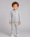 Fiú szett Under Armour UA BRANDED LOGO FZ SET-Szürke - 001