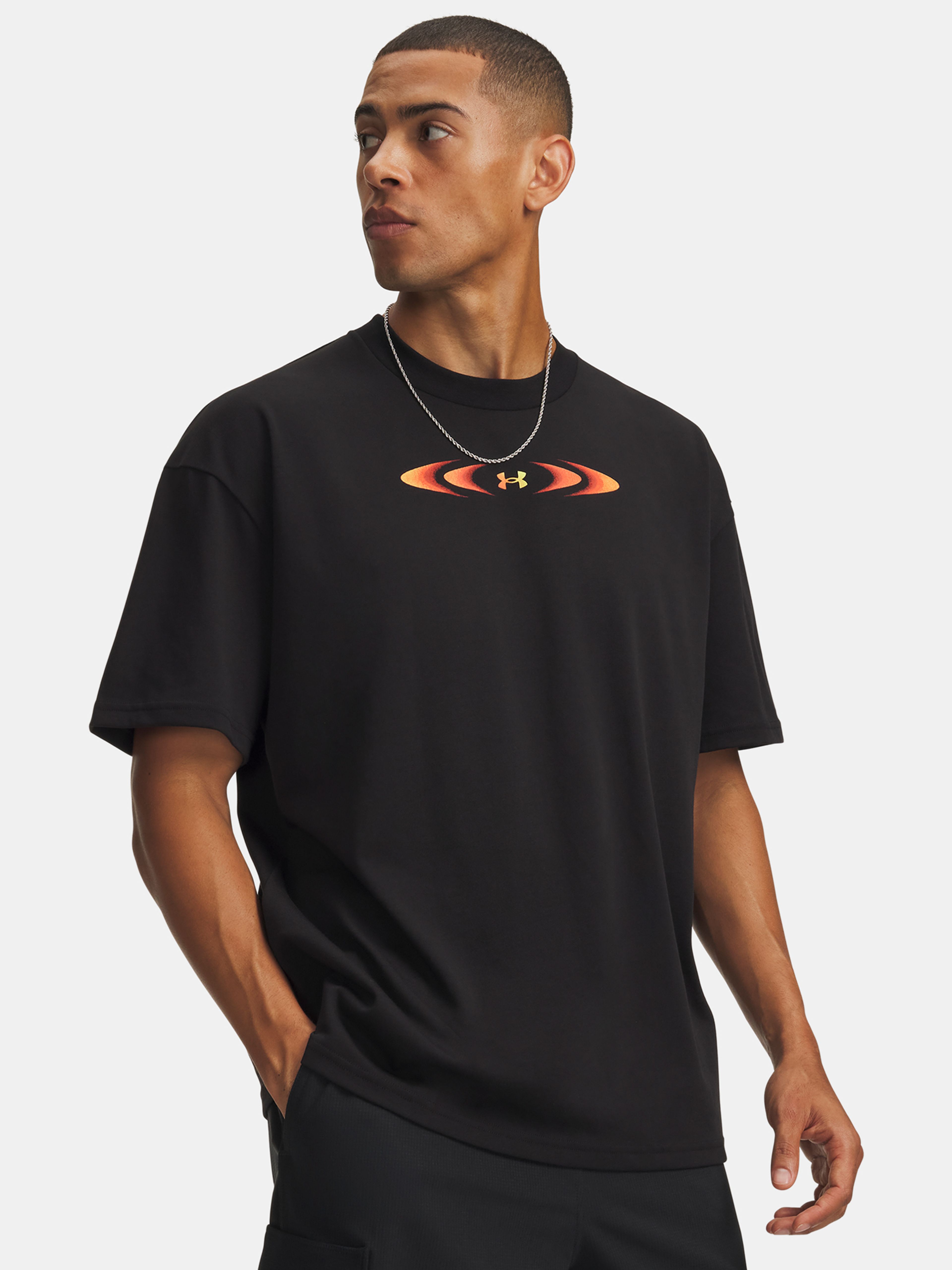 Vyriški marškinėliai Under Armour UA M HWT ECHO JET SS - 001
