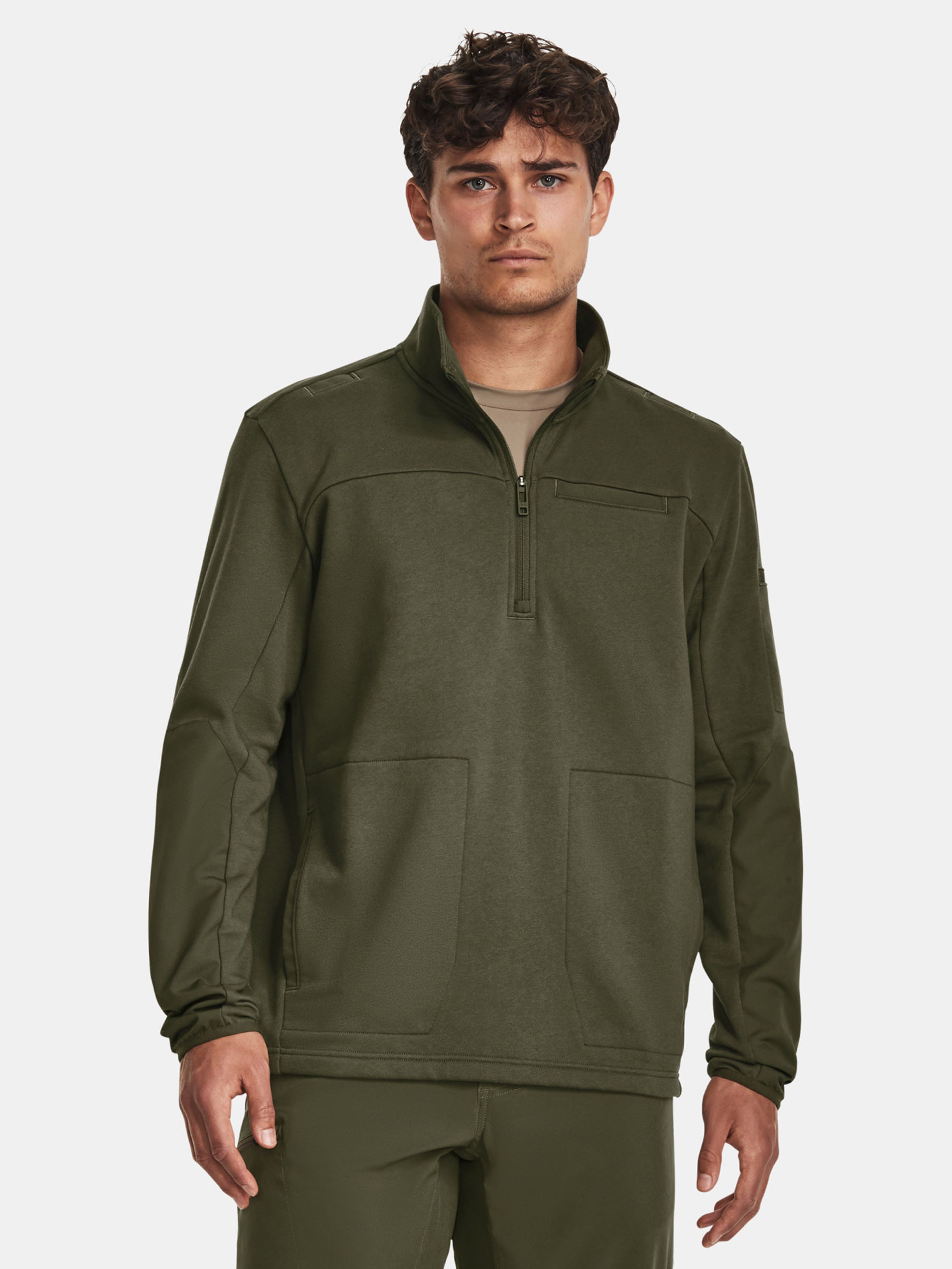 Férfi felső Under Armour Tac Rival Job Fleece